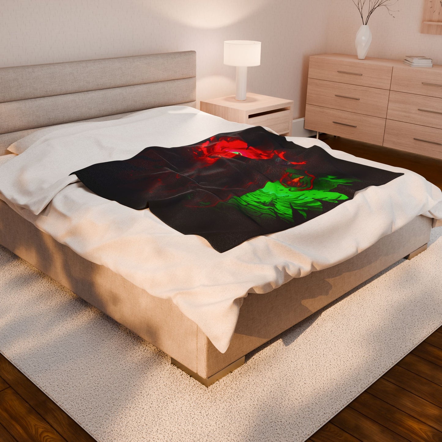 Halloween Agent Quacks Series Velveteen Plush Blanket - Wizard Talon Design