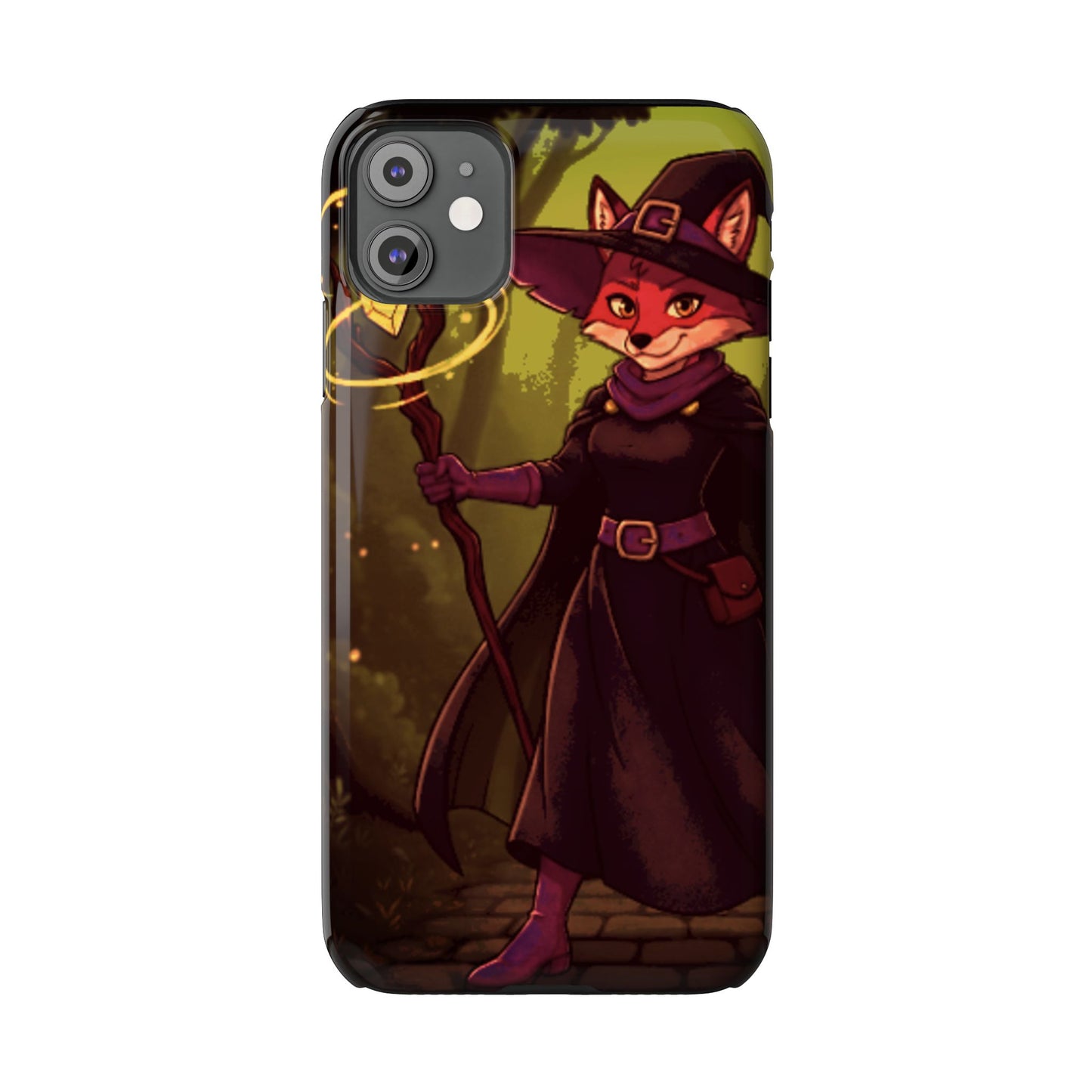 Halloween Agent Quacks Series Slim Phone Cases - Witch Vixx Design