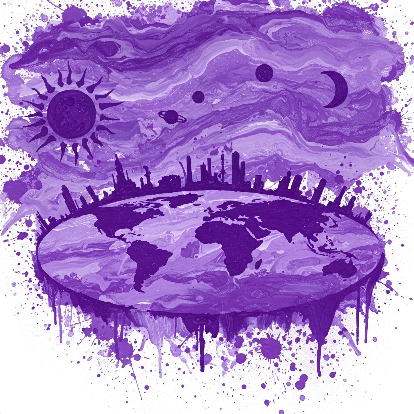 Flat Earth Collection of 100