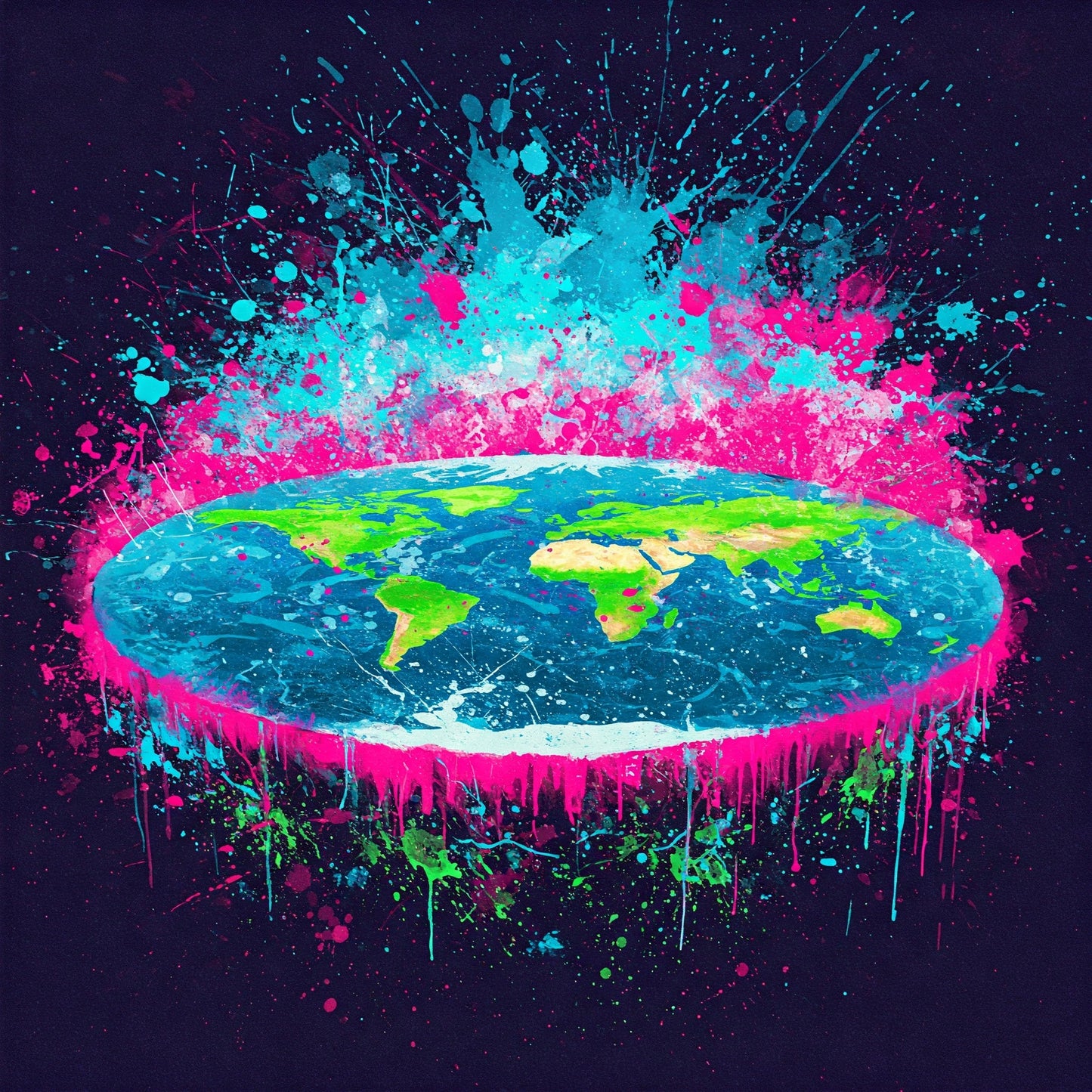 Flat Earth Collection of 100