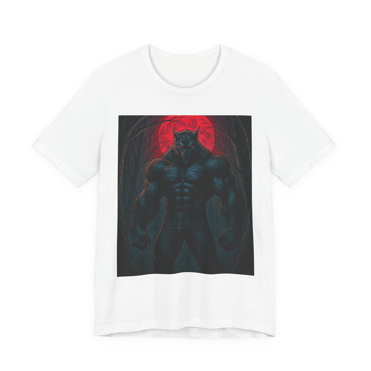 “Fenroth’s Hunt” — Limited Edition Halloween Graphic Tee | Dark Aesthetic Horror Shirt | Unisex Halloween Outfit