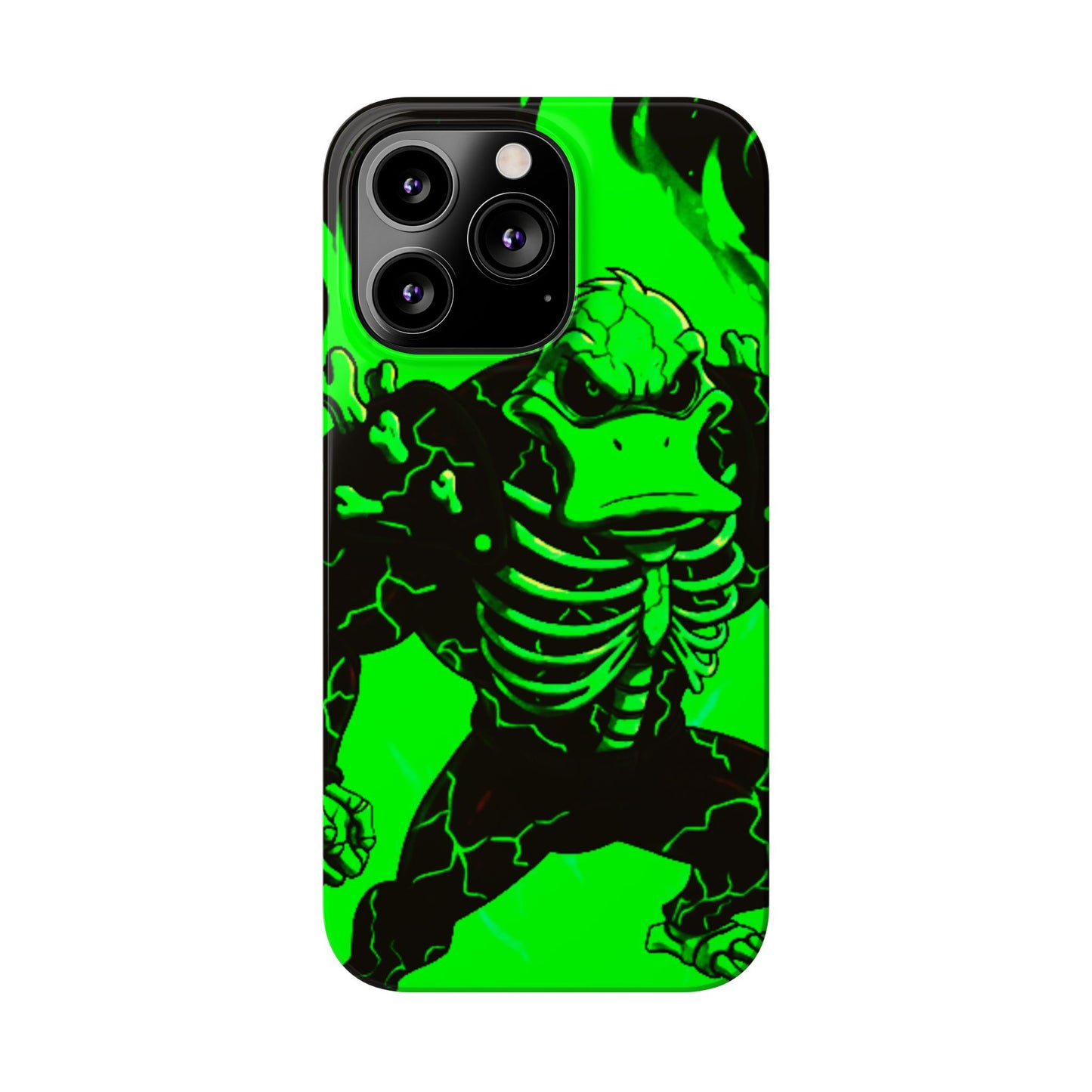 Halloween Agent Quacks Series Slim Phone Cases - Skeleton Quacks Design