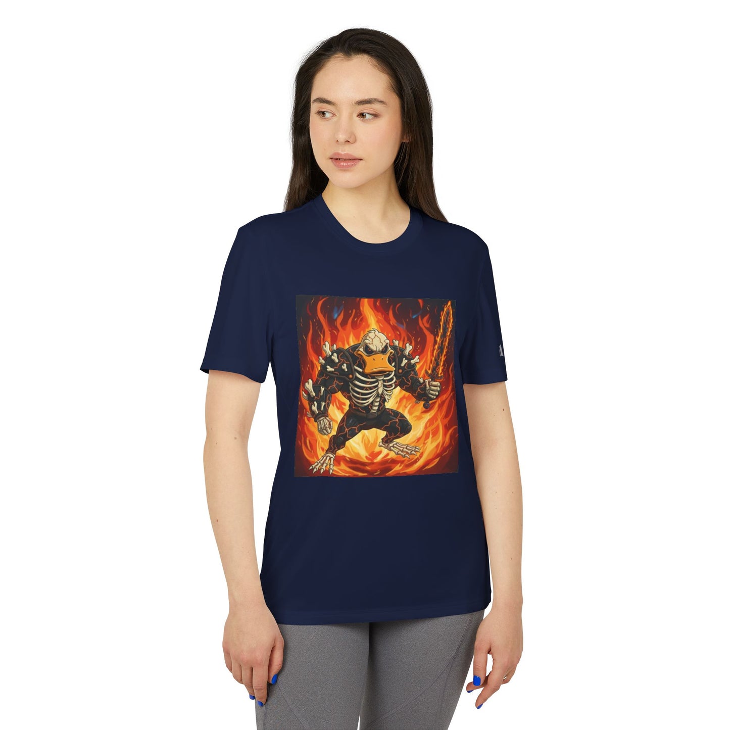 Limited Edition "Bone Quacks" Halloween adidas Unisex Sport T-Shirt