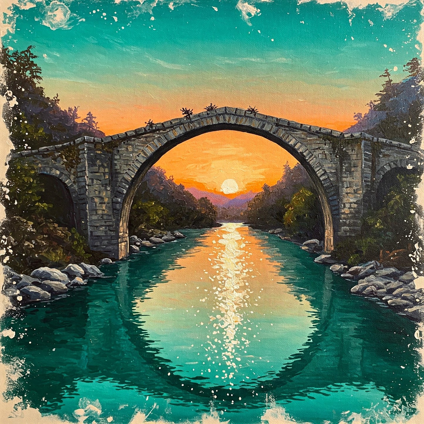 Water under the birdge Collection of 100