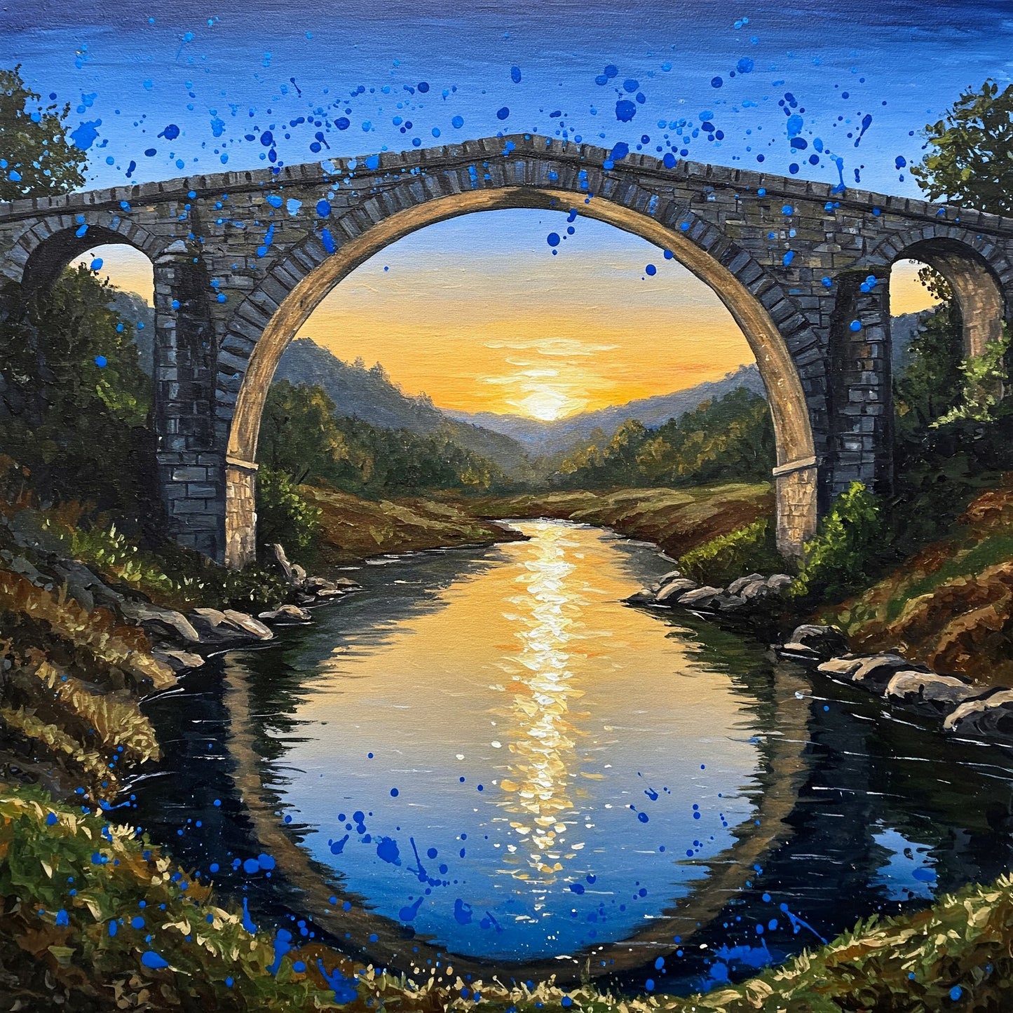 Water under the birdge Collection of 100