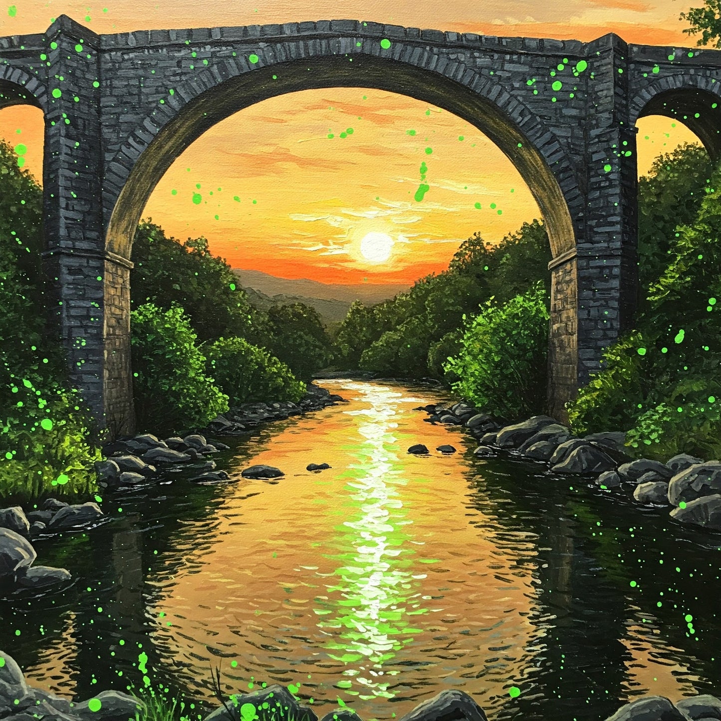 Water under the birdge Collection of 100