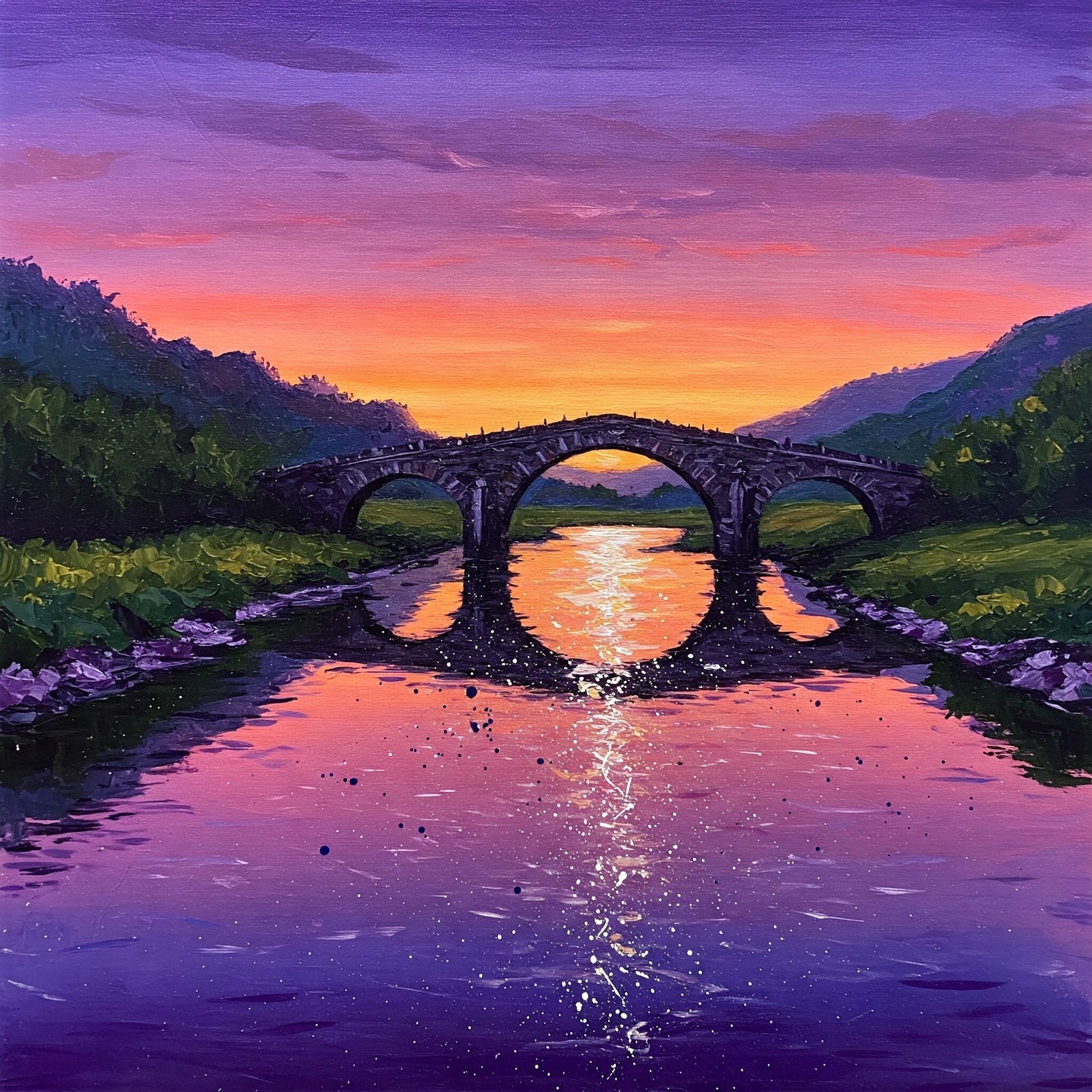 Water under the birdge Collection of 100