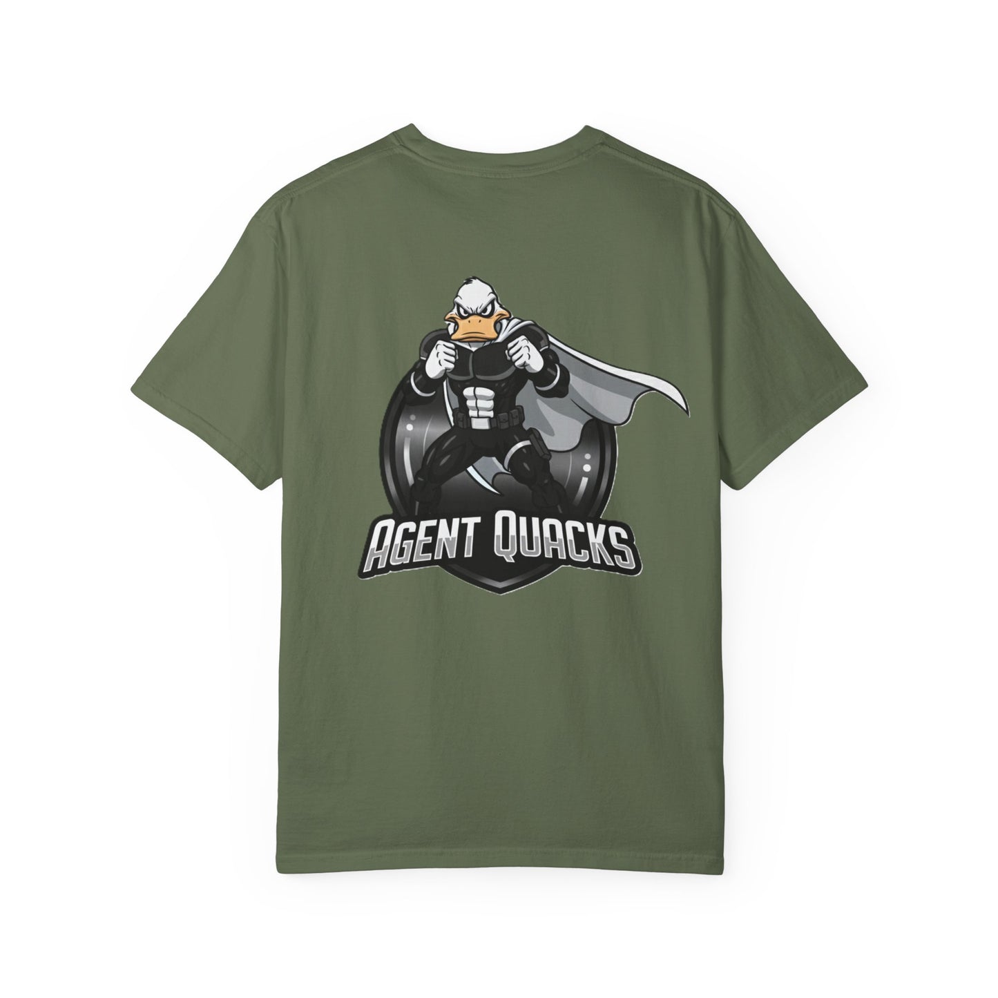 Agent Quacks – Into the Fire | Unisex Garment-Dyed T-Shirt