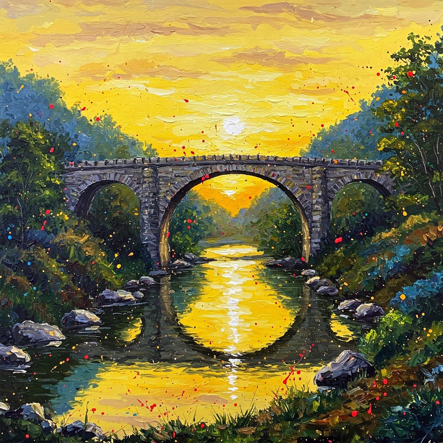 Water under the birdge Collection of 100