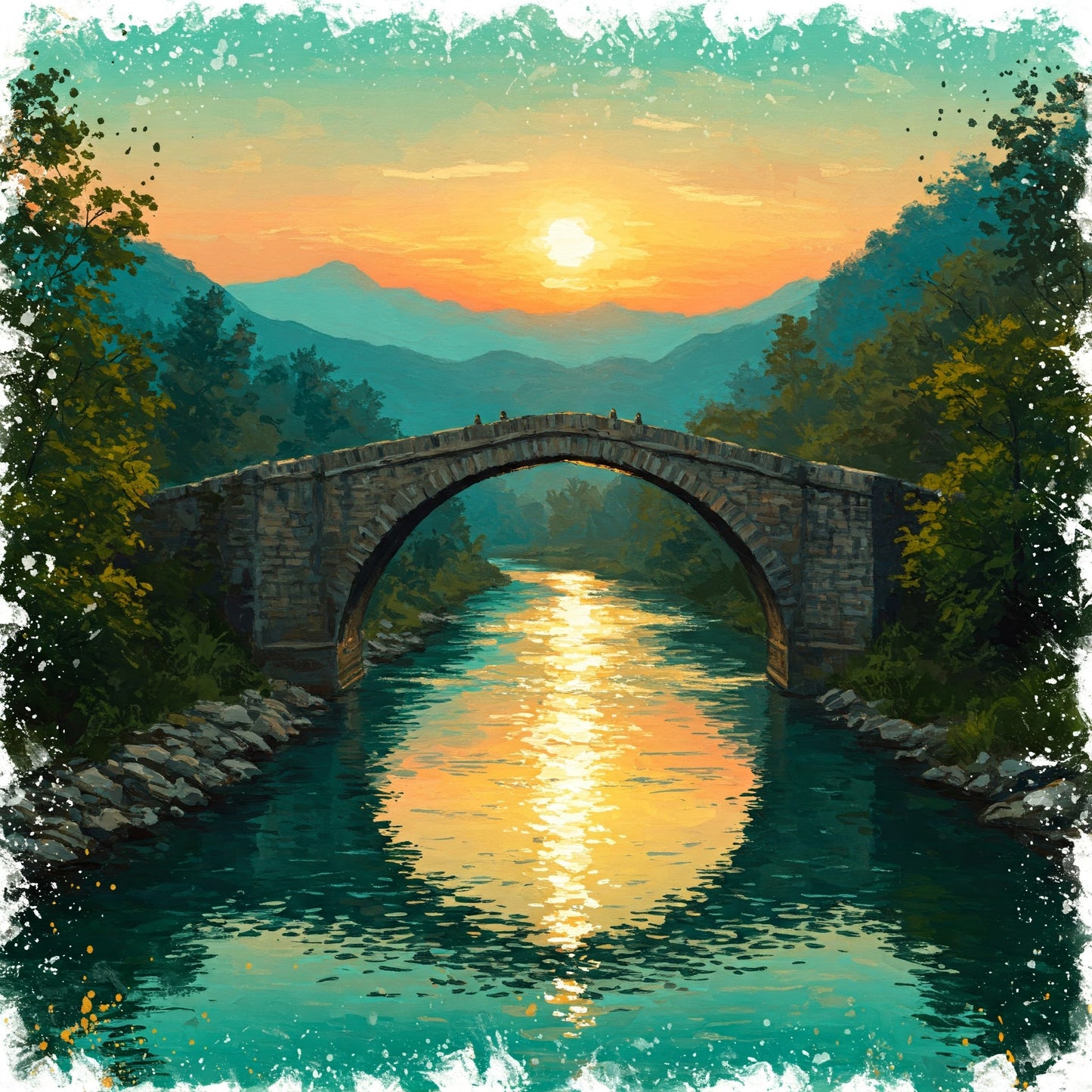 Water under the birdge Collection of 100
