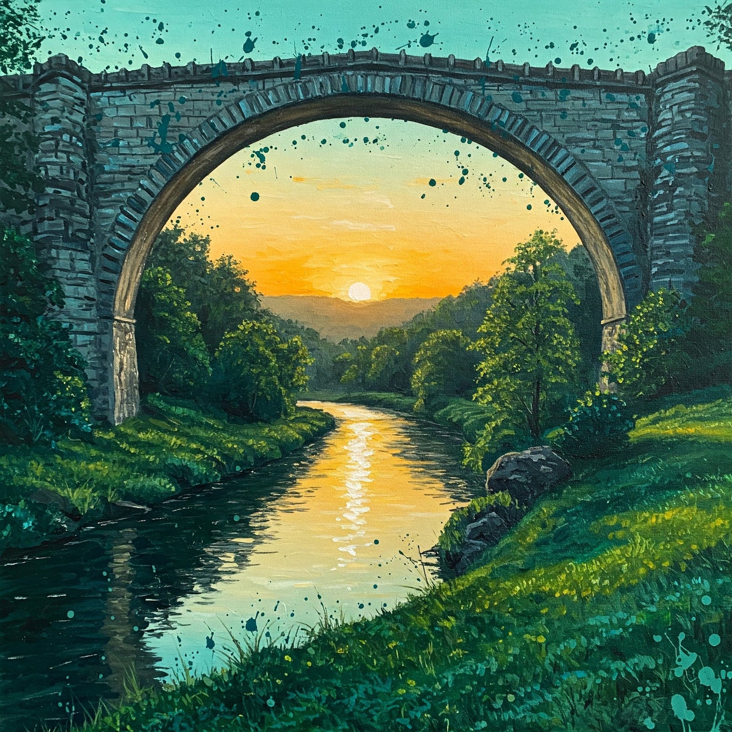 Water under the birdge Collection of 100
