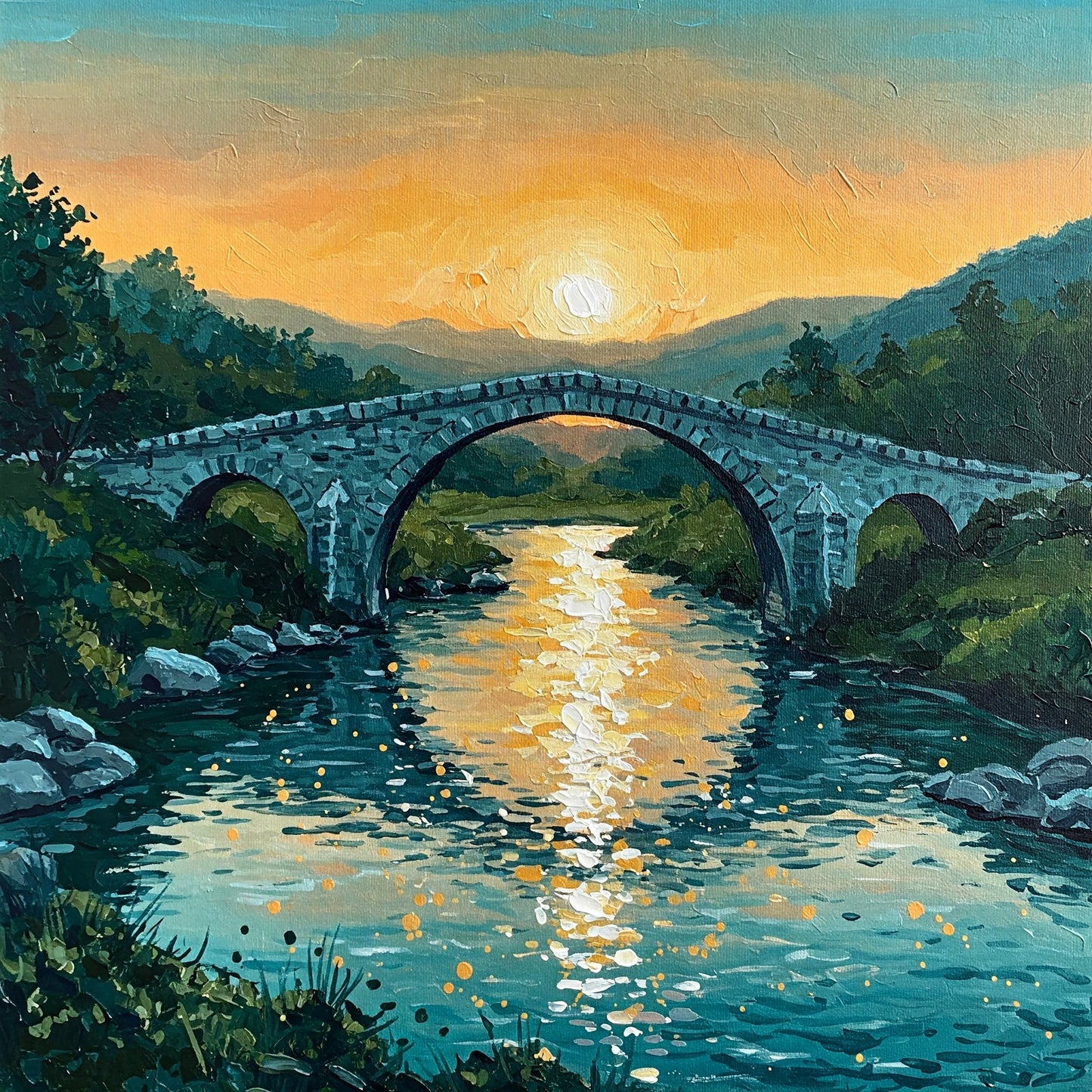 Water under the birdge Collection of 100