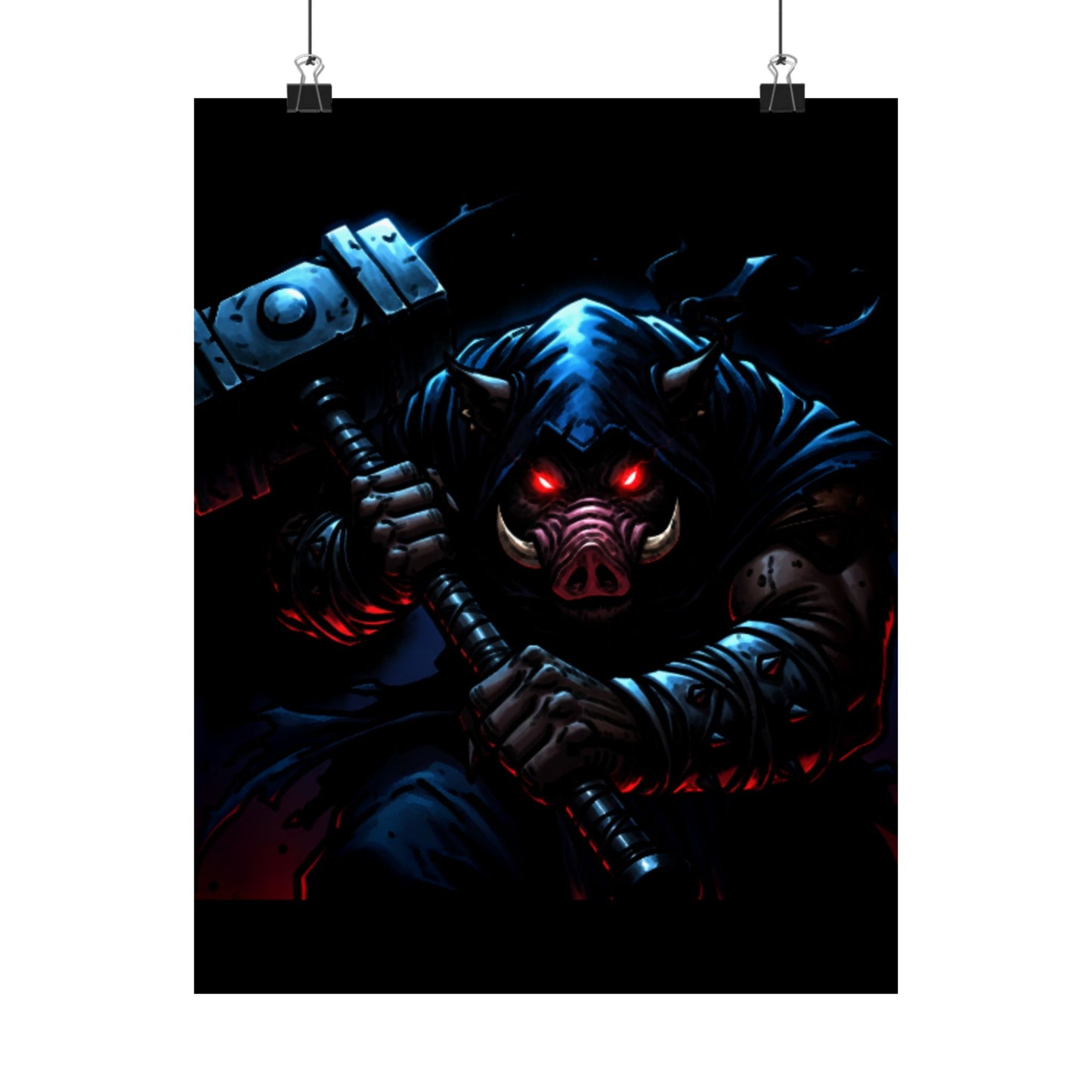 Agent Quacks Series Matte Vertical Posters - Bloodtusk Design