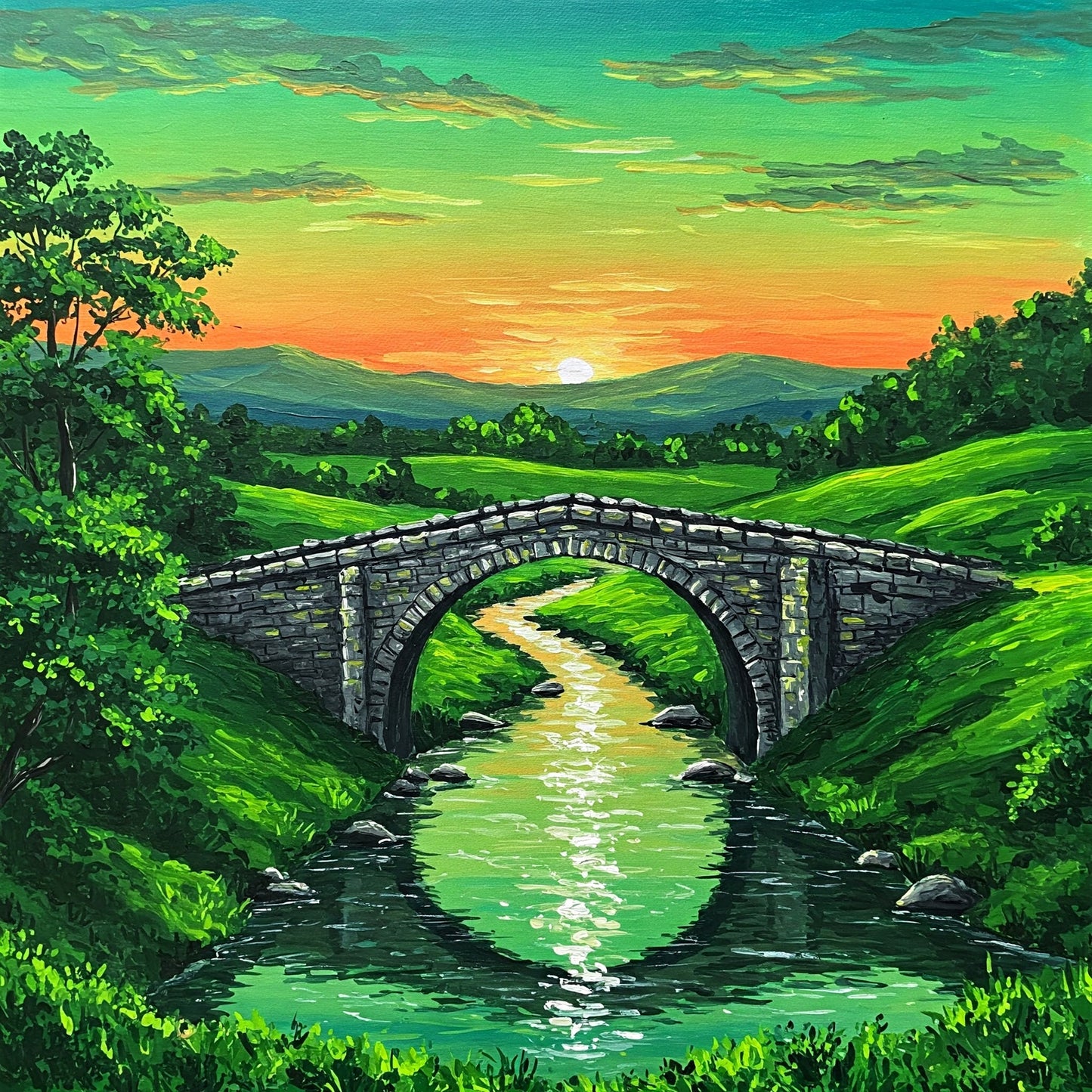 Water Under the Bridge Pack of 18