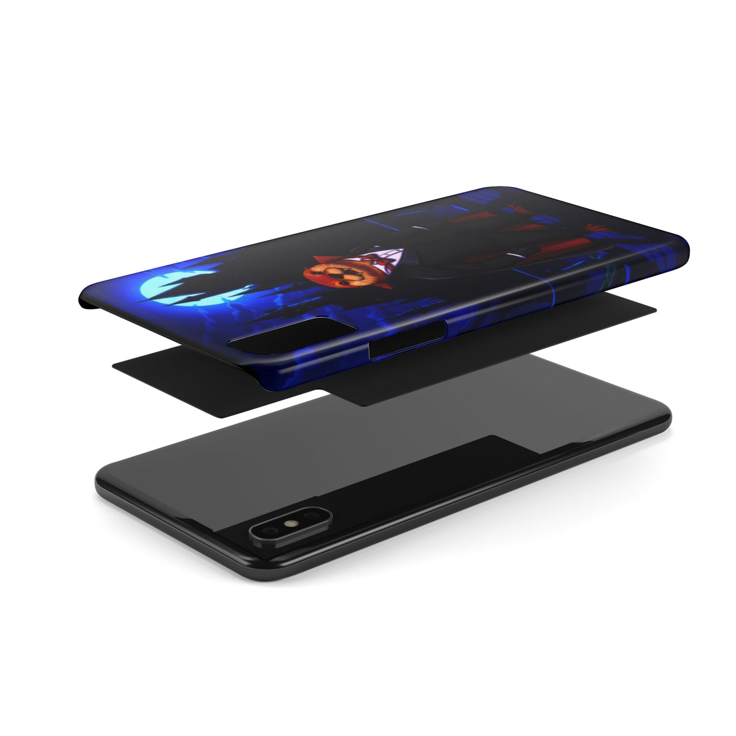 Halloween Agent Quacks Series Slim Phone Cases - Vampire Gearshift Design