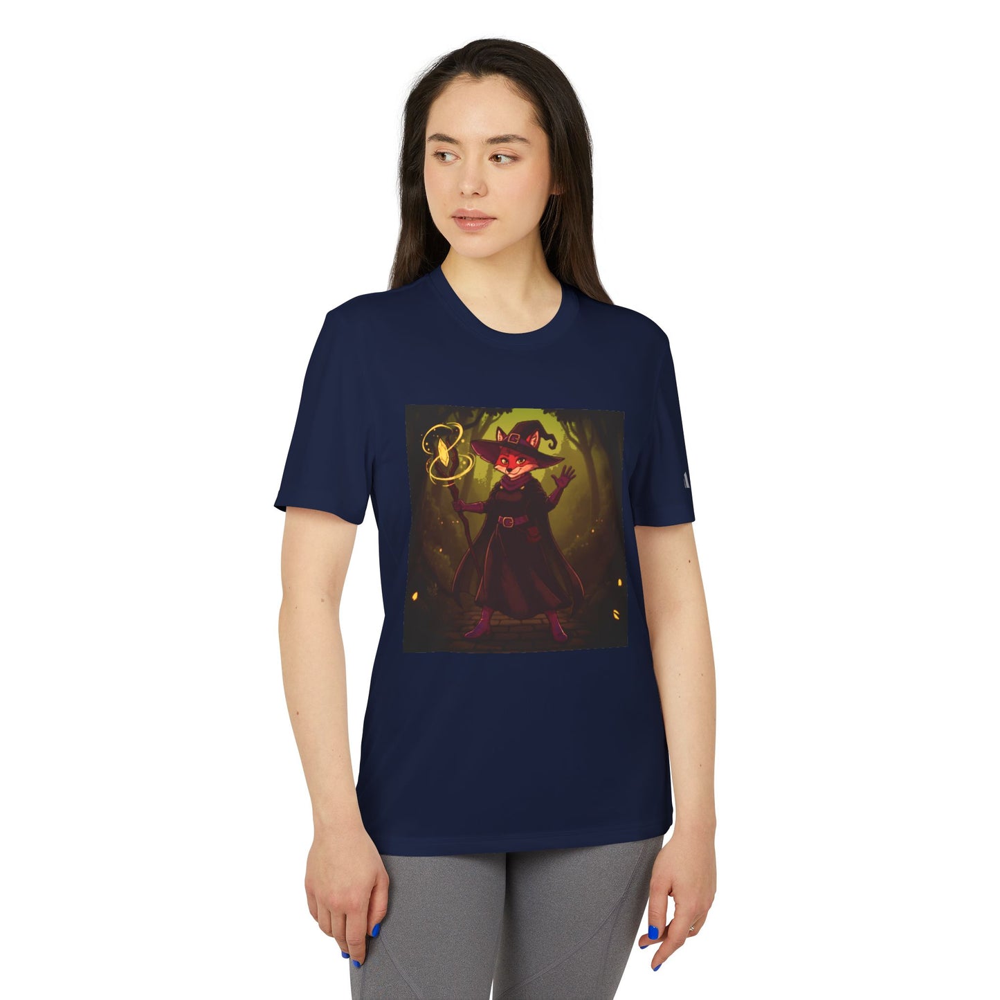 Limited Edition "Witch Vixx" Halloween adidas Unisex Sport T-Shirt