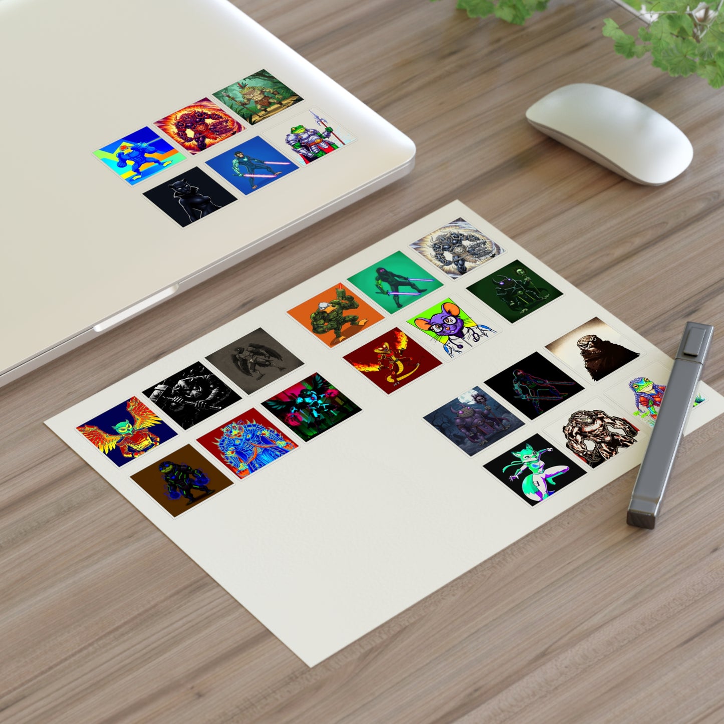 Agent Quacks Series Sticker Sheets