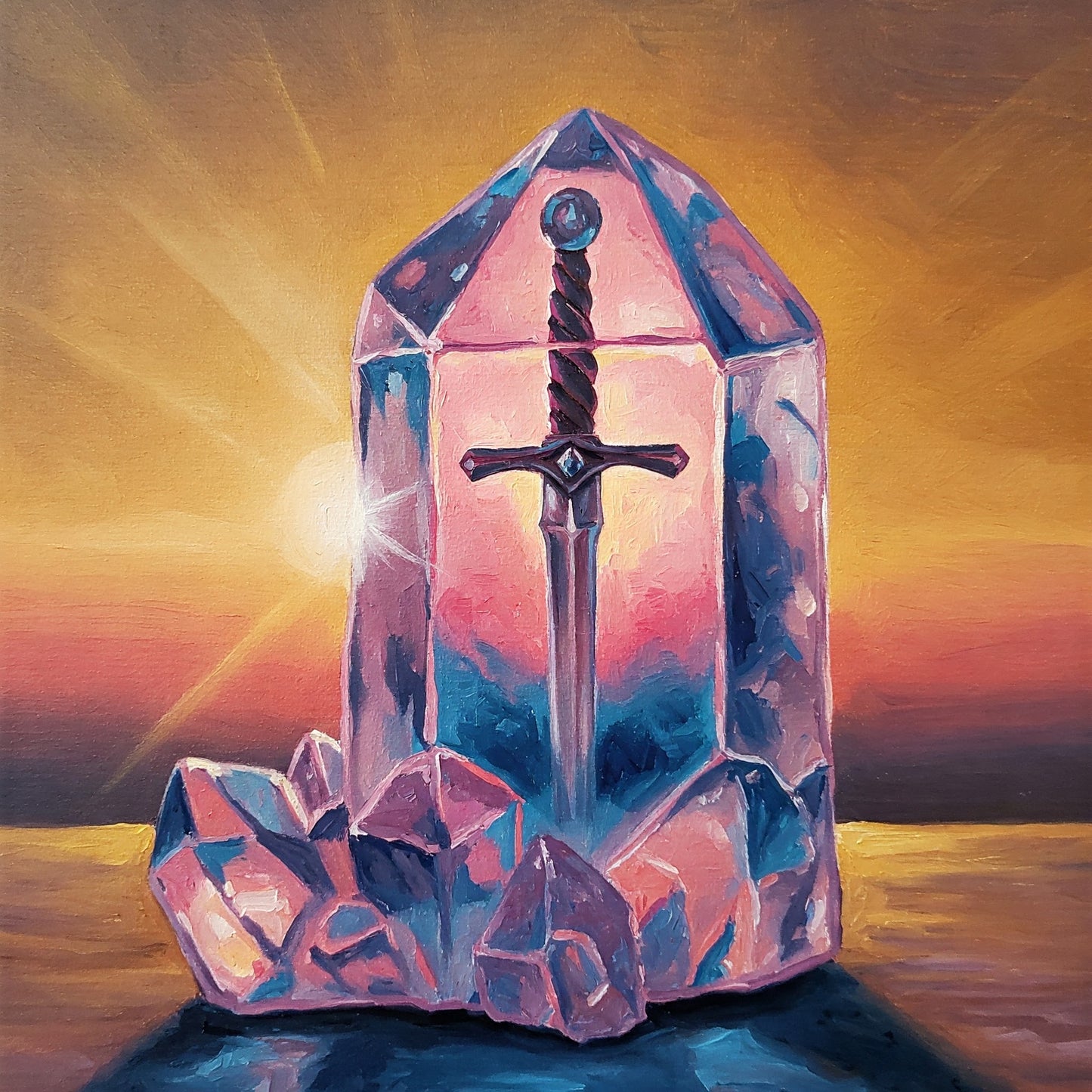 Crystal sword Collection of 100