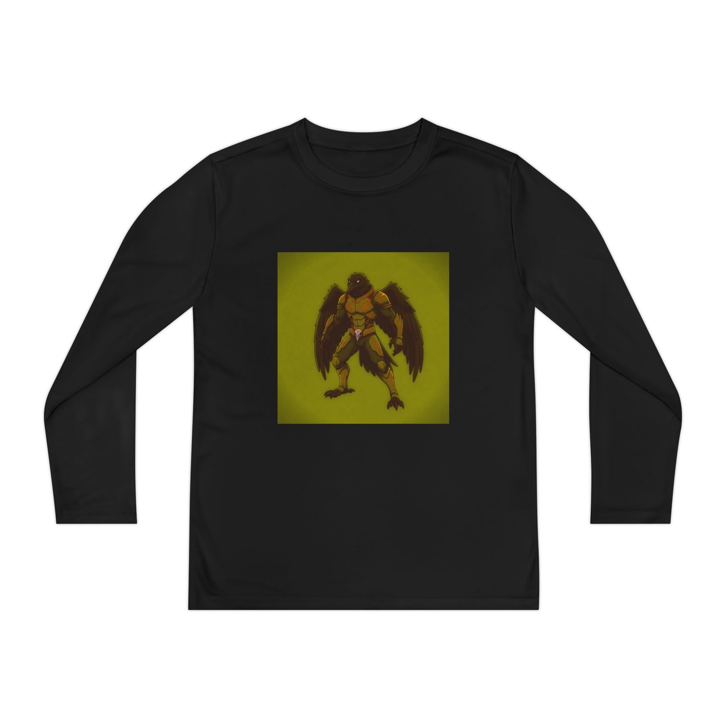 Agent Quacks Series Youth Long Sleeve Competitor Tee - Nightclaw Design
