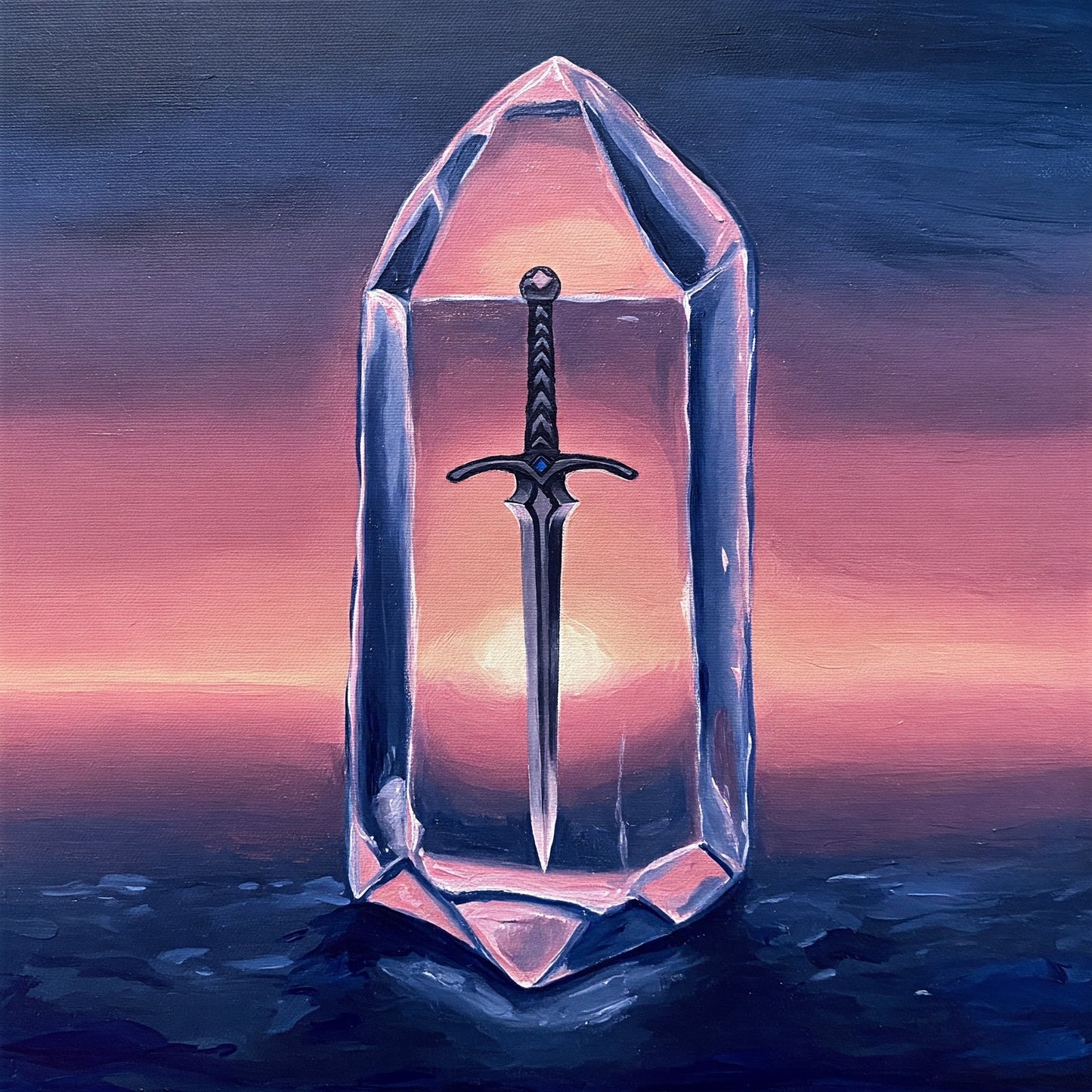 Crystal sword Collection of 100