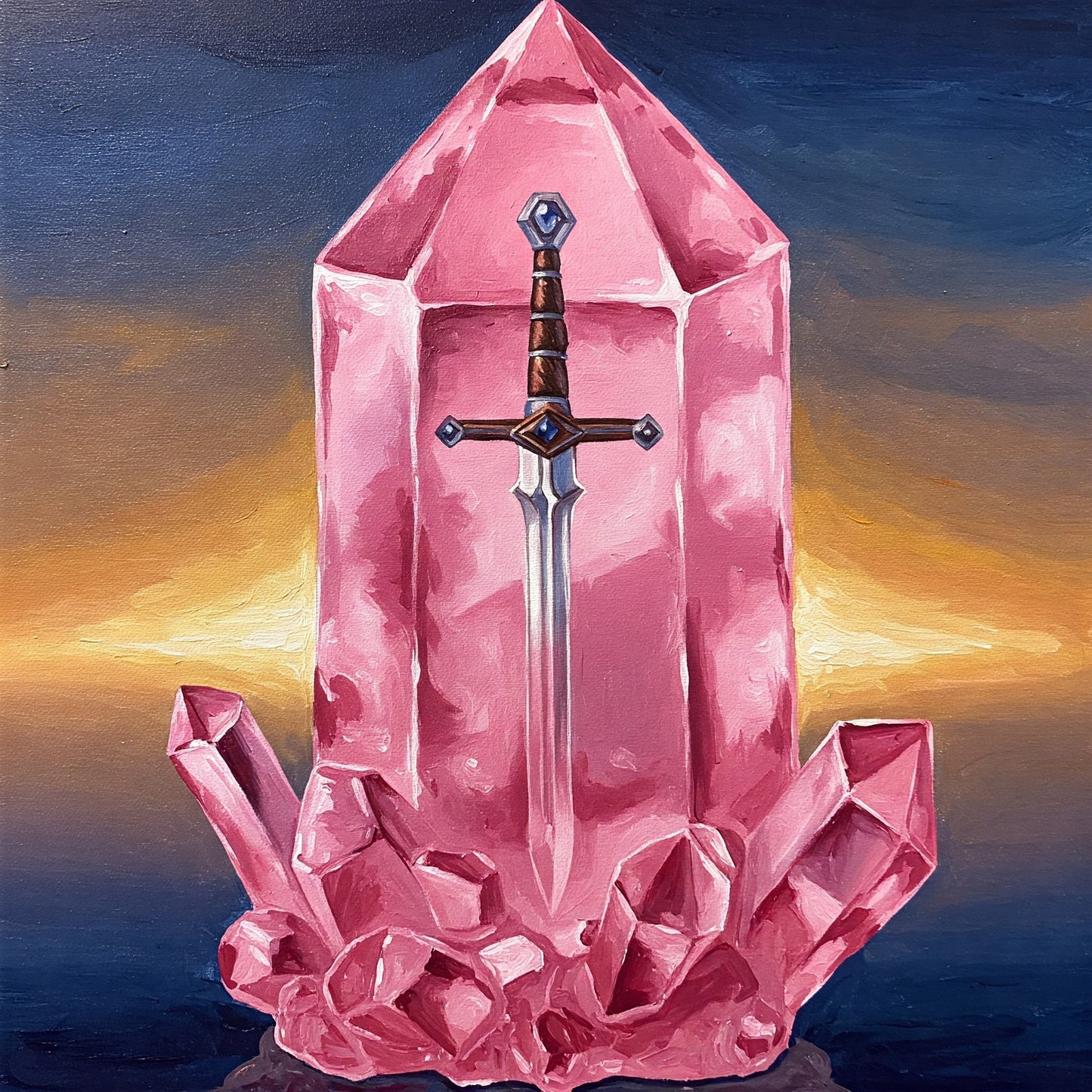 Crystal sword Collection of 100