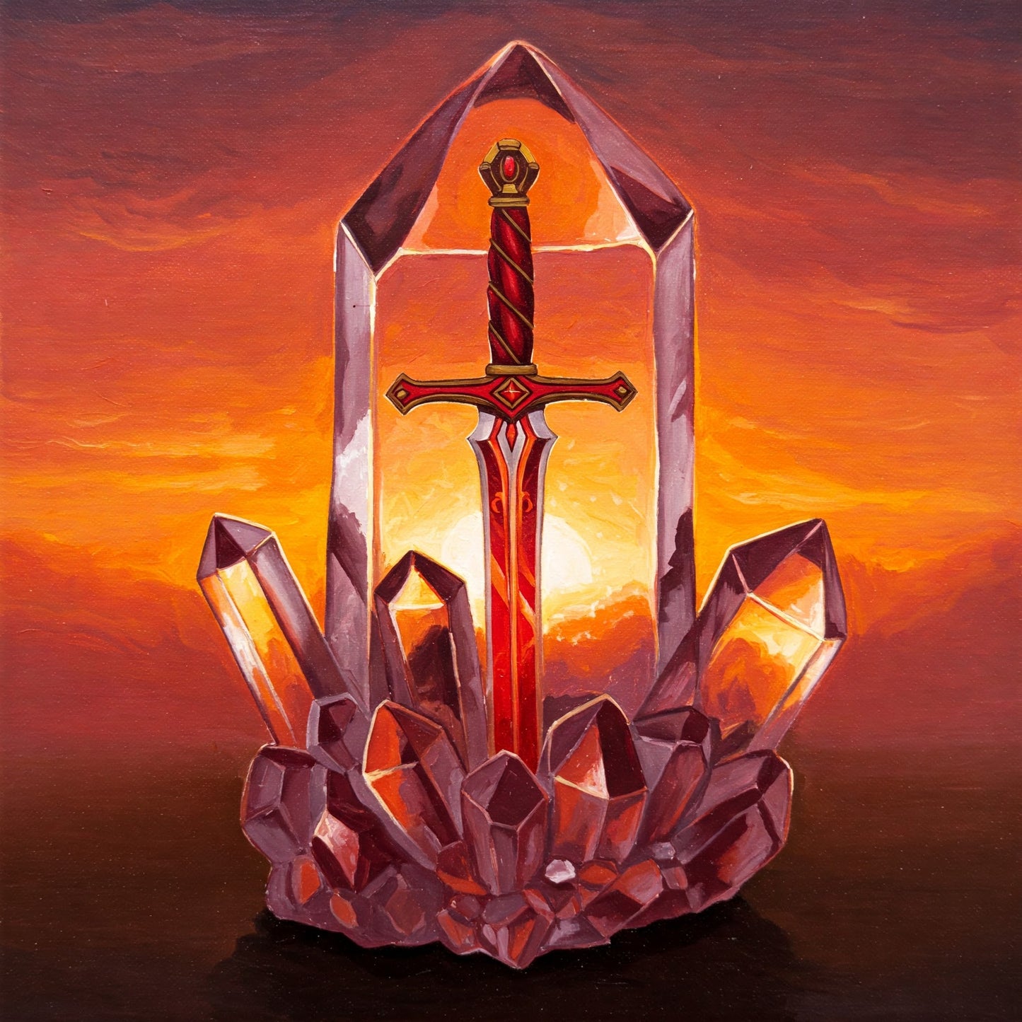 Crystal sword Collection of 100