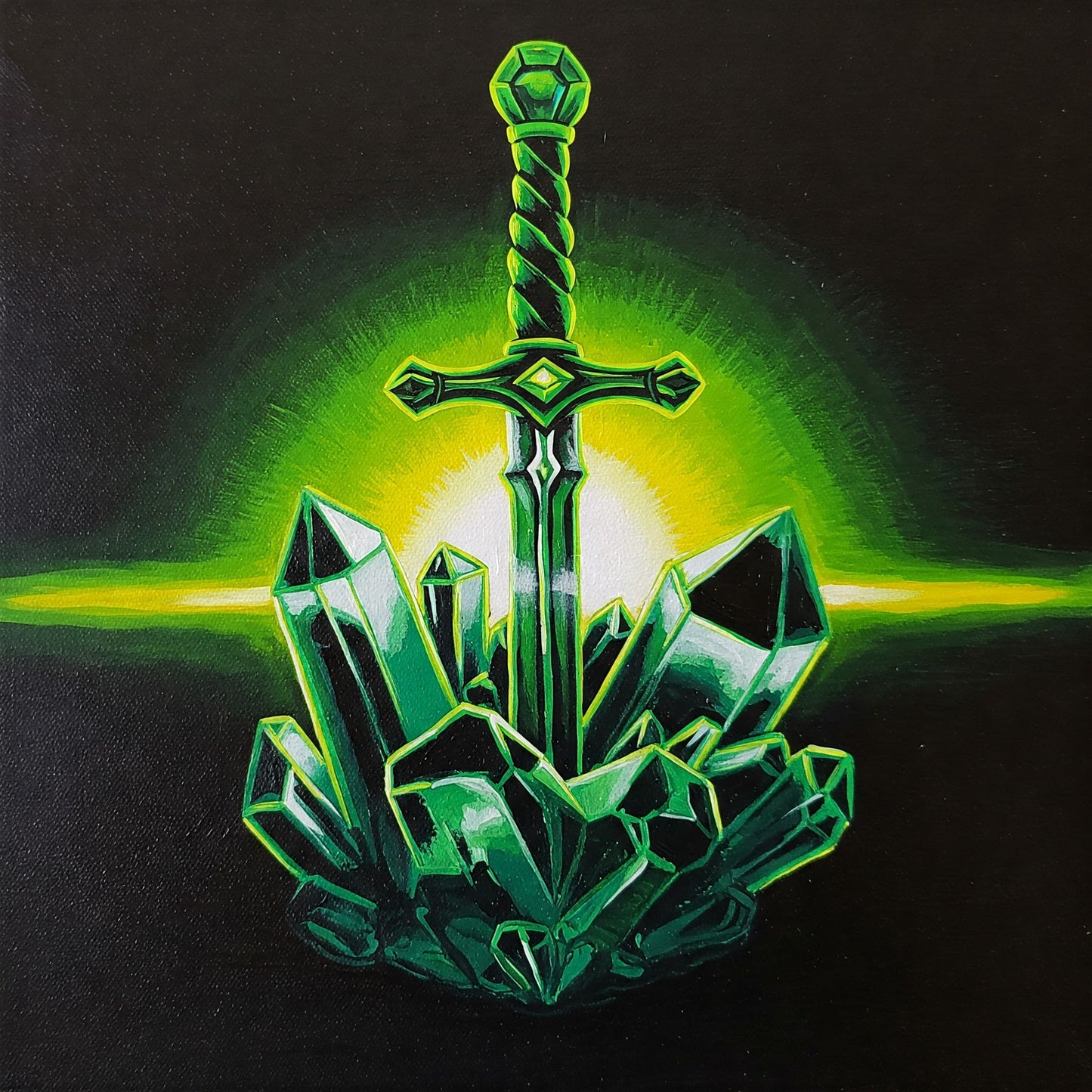 Crystal sword Collection of 100