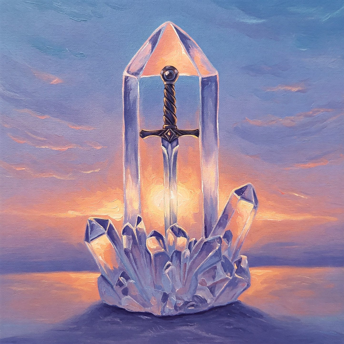 Crystal sword Collection of 100