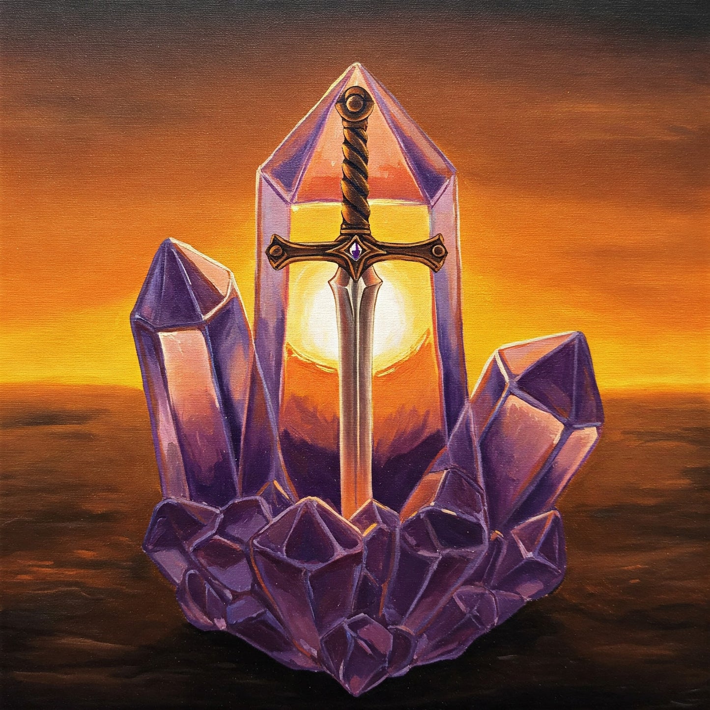 Crystal sword Collection of 100