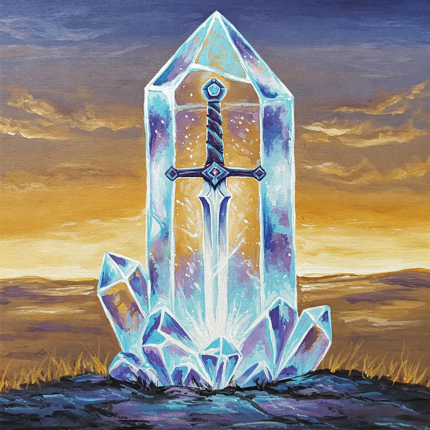 Crystal sword Collection of 100