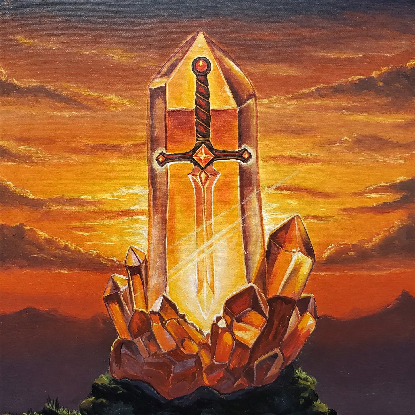 Crystal sword Collection of 100