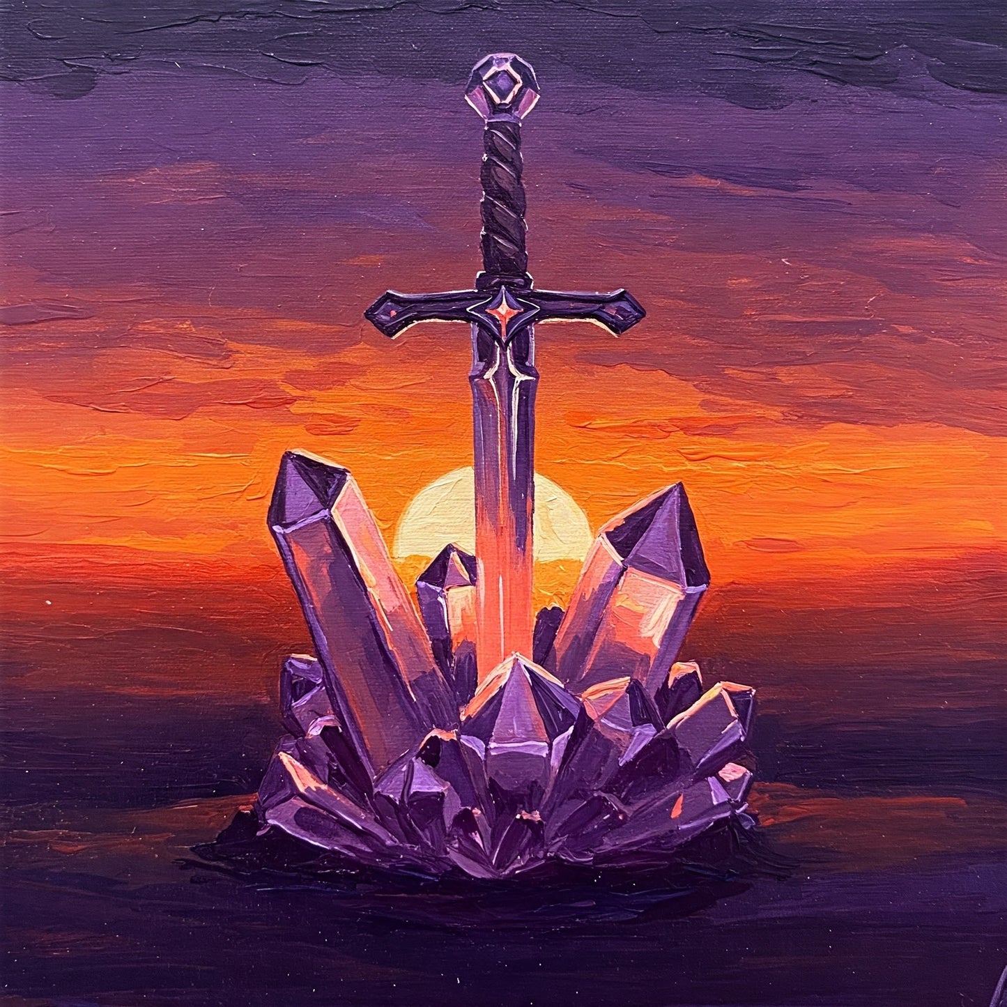 Crystal sword Collection of 100