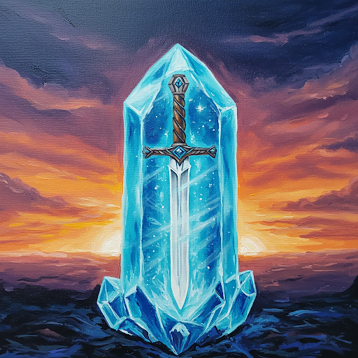 Crystal sword Collection of 100