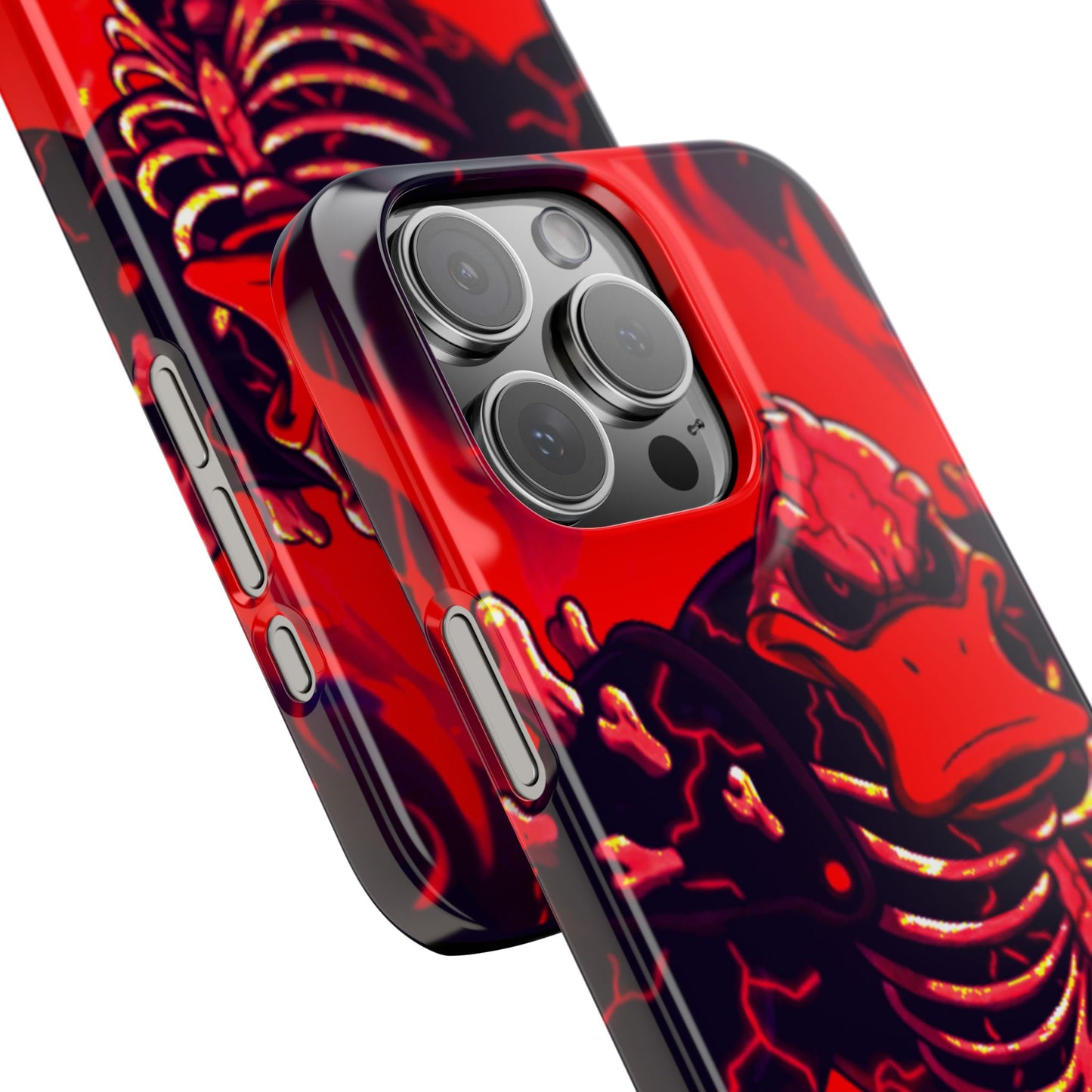 Halloween Agent Quacks Series Slim Phone Cases - Skeleton Quacks Design