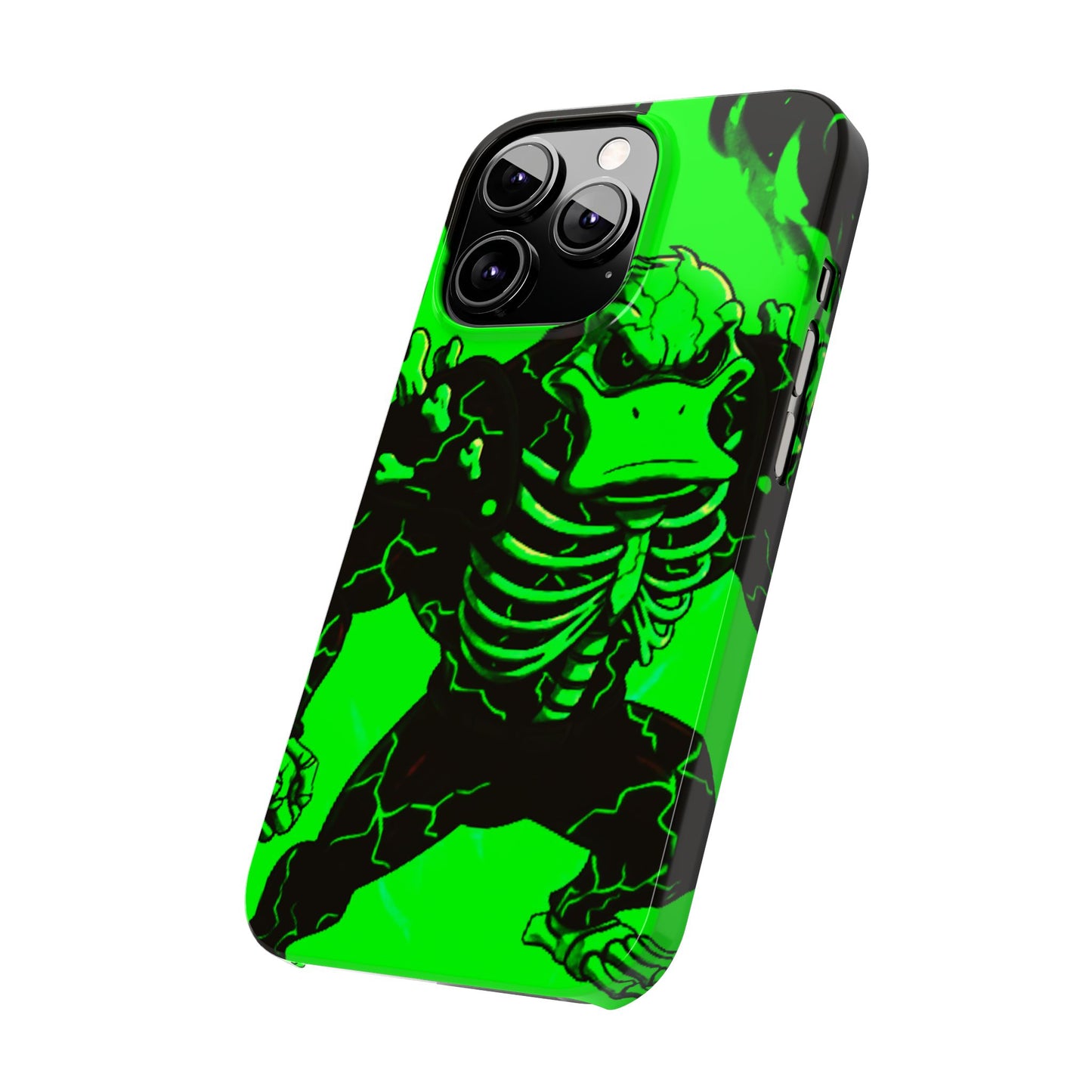 Halloween Agent Quacks Series Slim Phone Cases - Skeleton Quacks Design