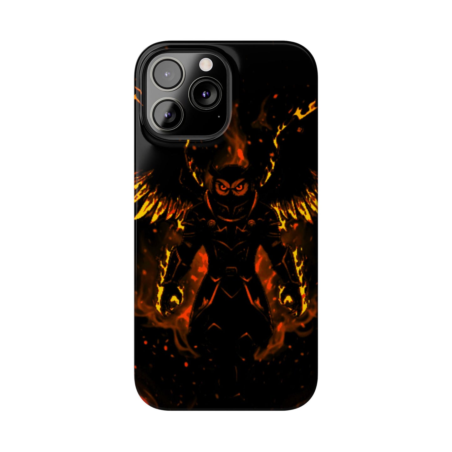 Halloween Agent Quacks Series Slim Phone Cases - Fiery General Onyx Design