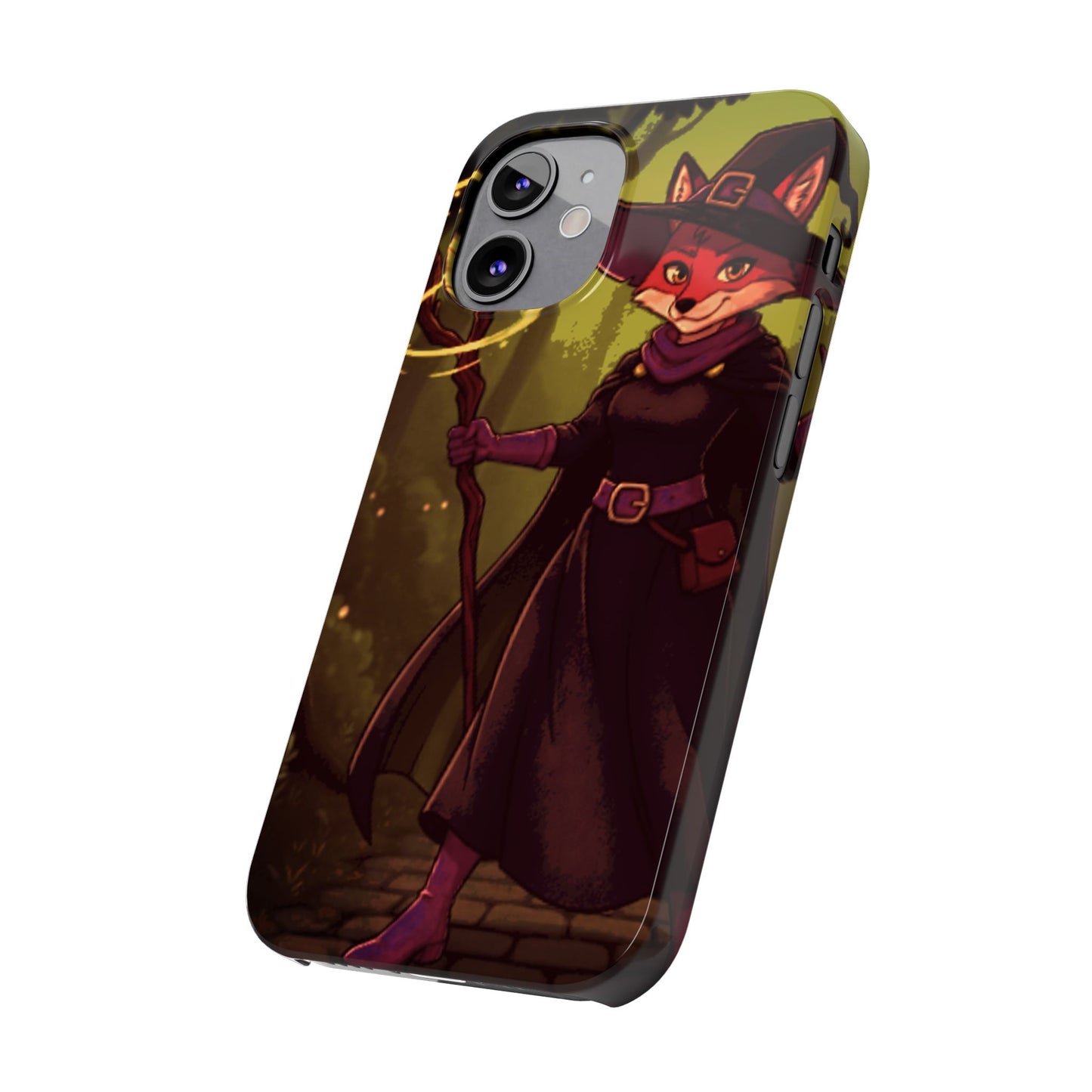 Halloween Agent Quacks Series Slim Phone Cases - Witch Vixx Design