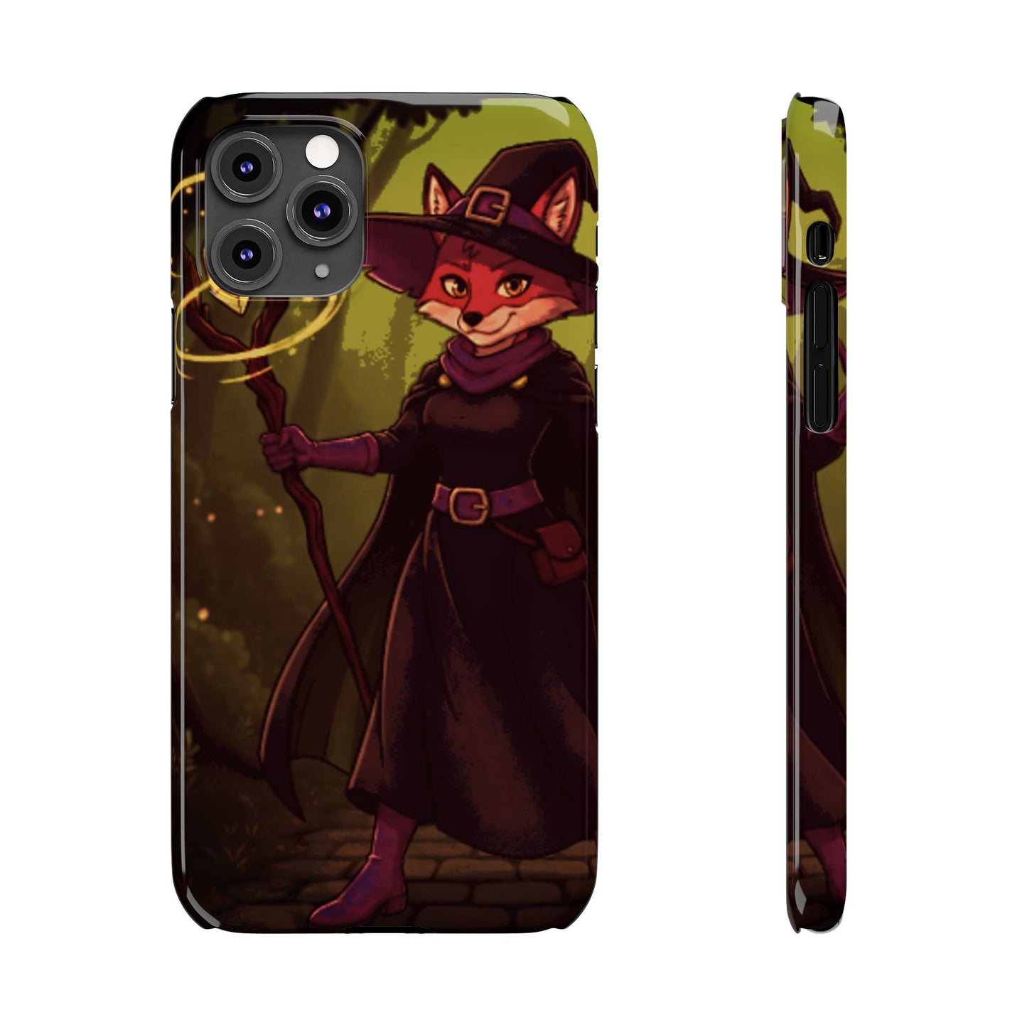 Halloween Agent Quacks Series Slim Phone Cases - Witch Vixx Design