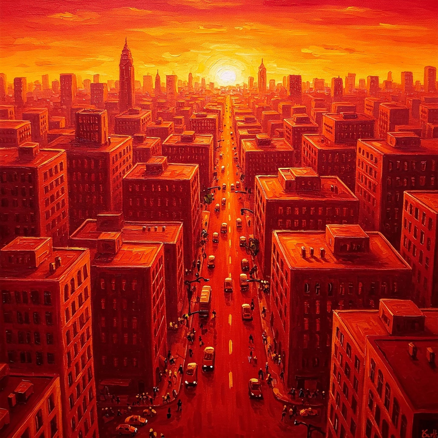 Big city View Collection of 100