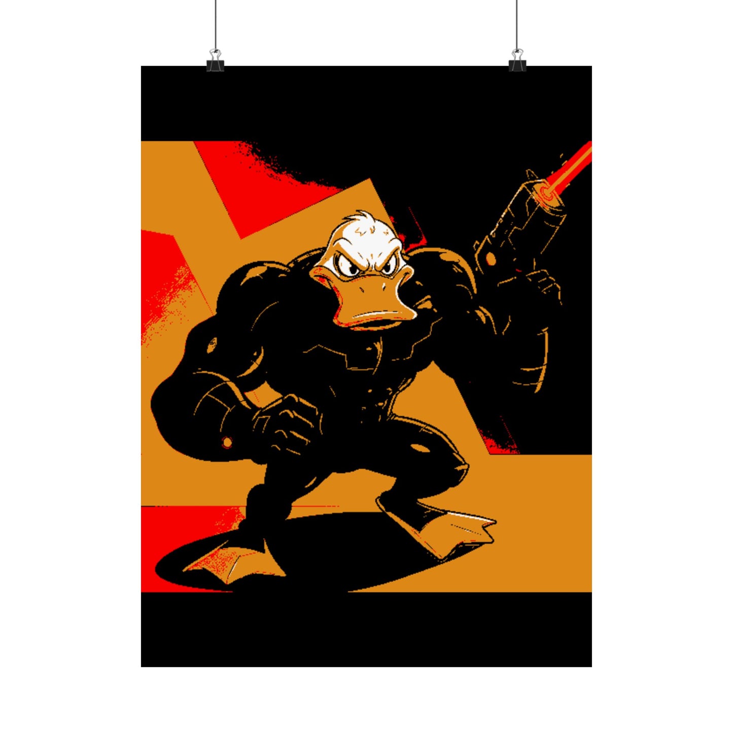 Agent Quacks Series Matte Vertical Posters - Quacks Design