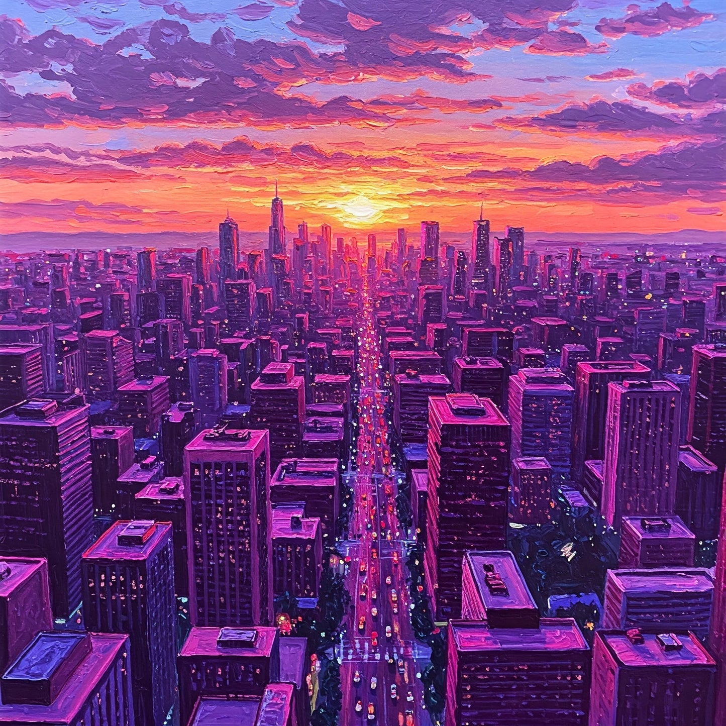 Big city View Collection of 100