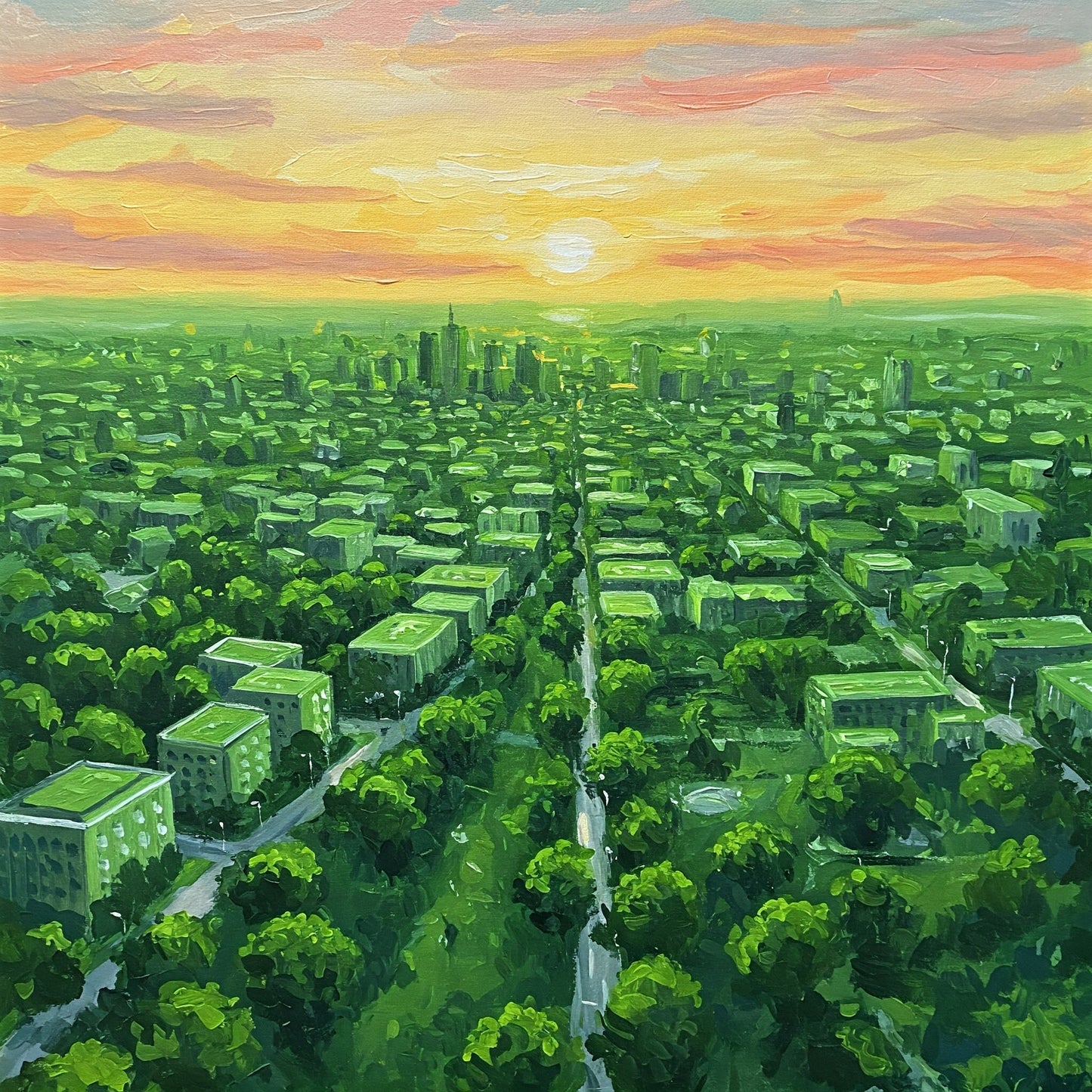 Big city View Collection of 100