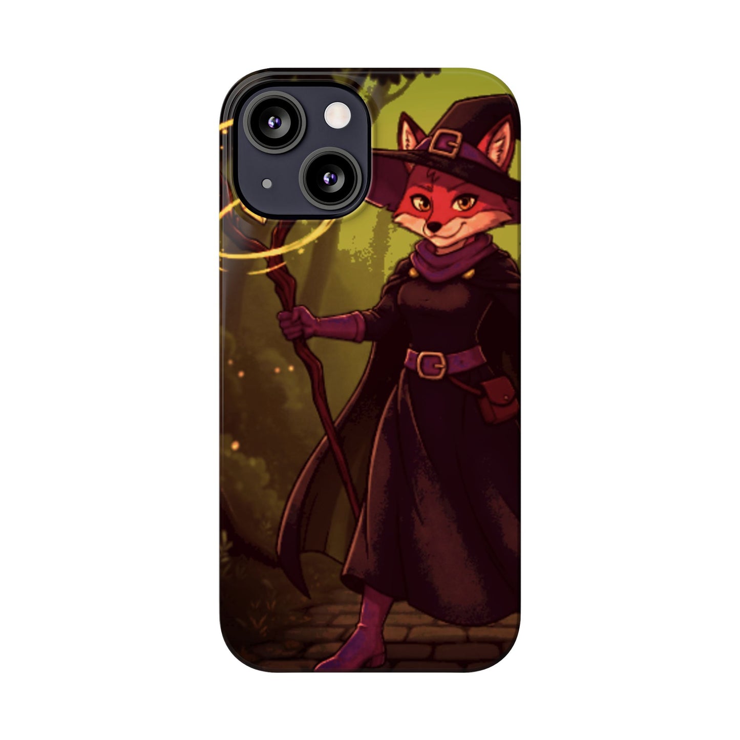 Halloween Agent Quacks Series Slim Phone Cases - Witch Vixx Design