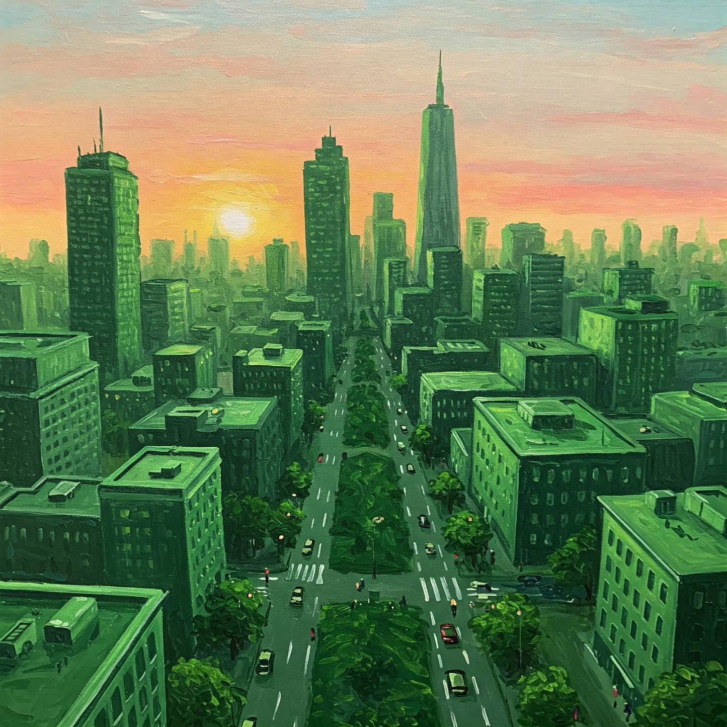 Big city View Collection of 100