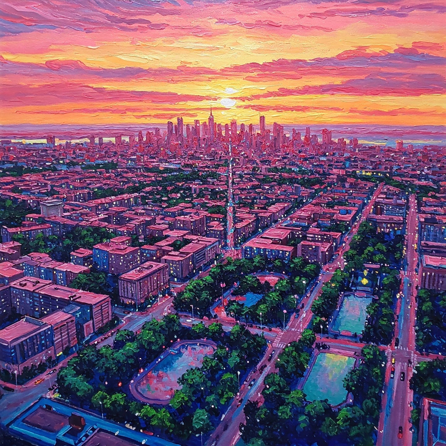 Big city View Collection of 100