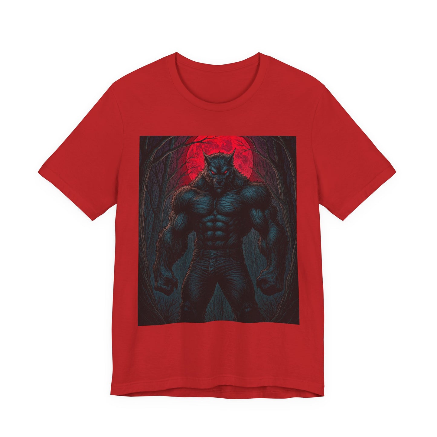 “Fenroth’s Hunt” — Limited Edition Halloween Graphic Tee | Dark Aesthetic Horror Shirt | Unisex Halloween Outfit