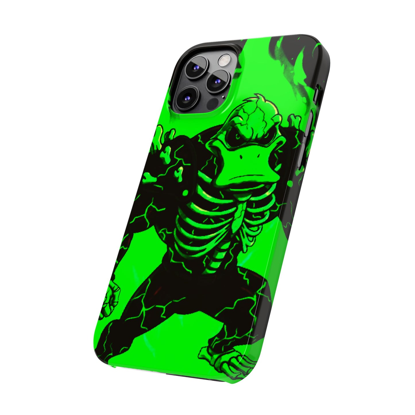 Halloween Agent Quacks Series Slim Phone Cases - Skeleton Quacks Design