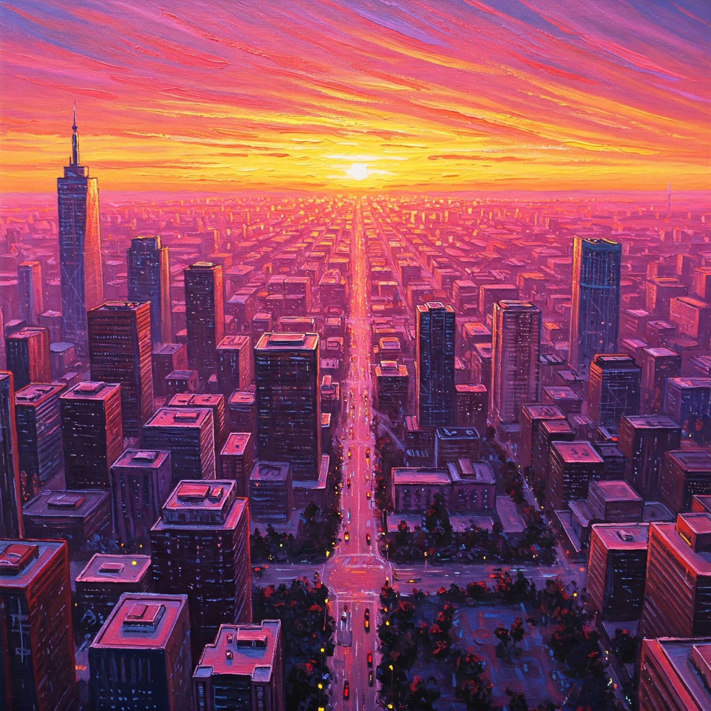 Big city View Collection of 100