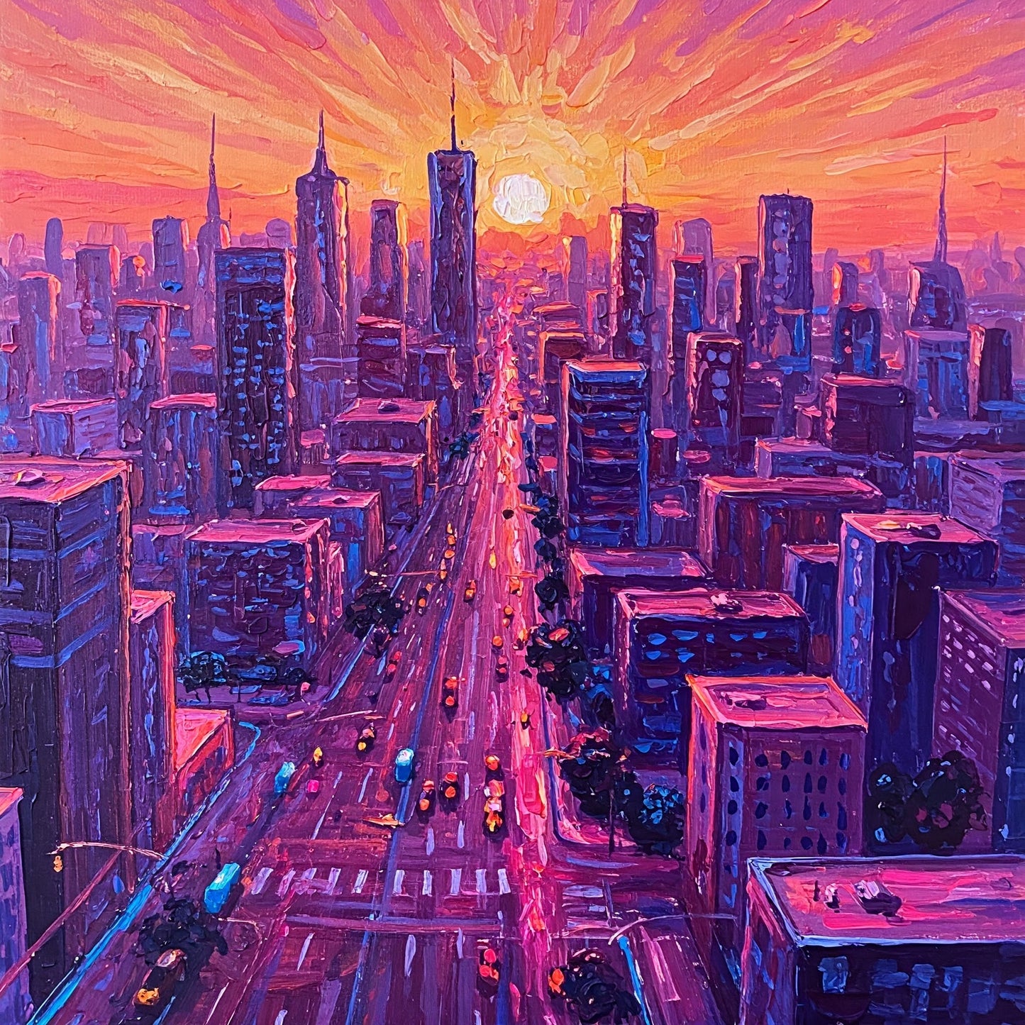 Big city View Collection of 100