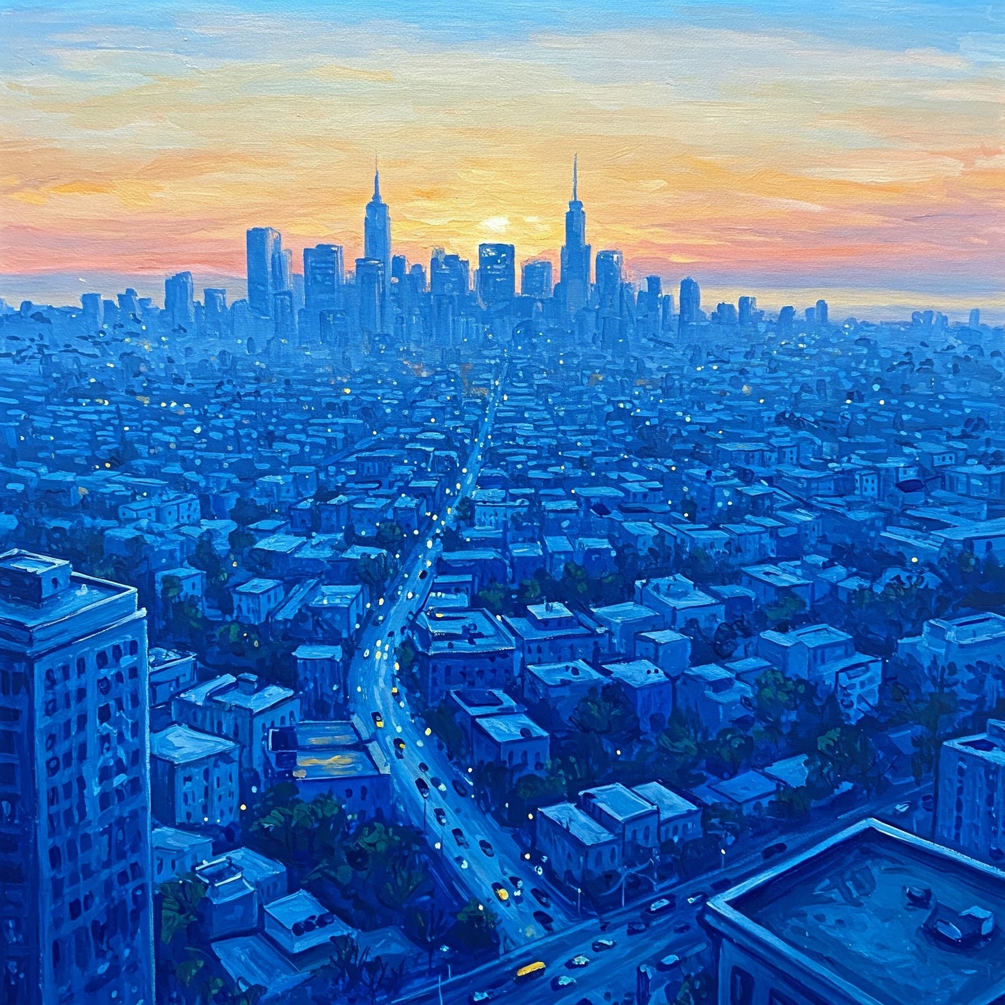 Big city View Collection of 100